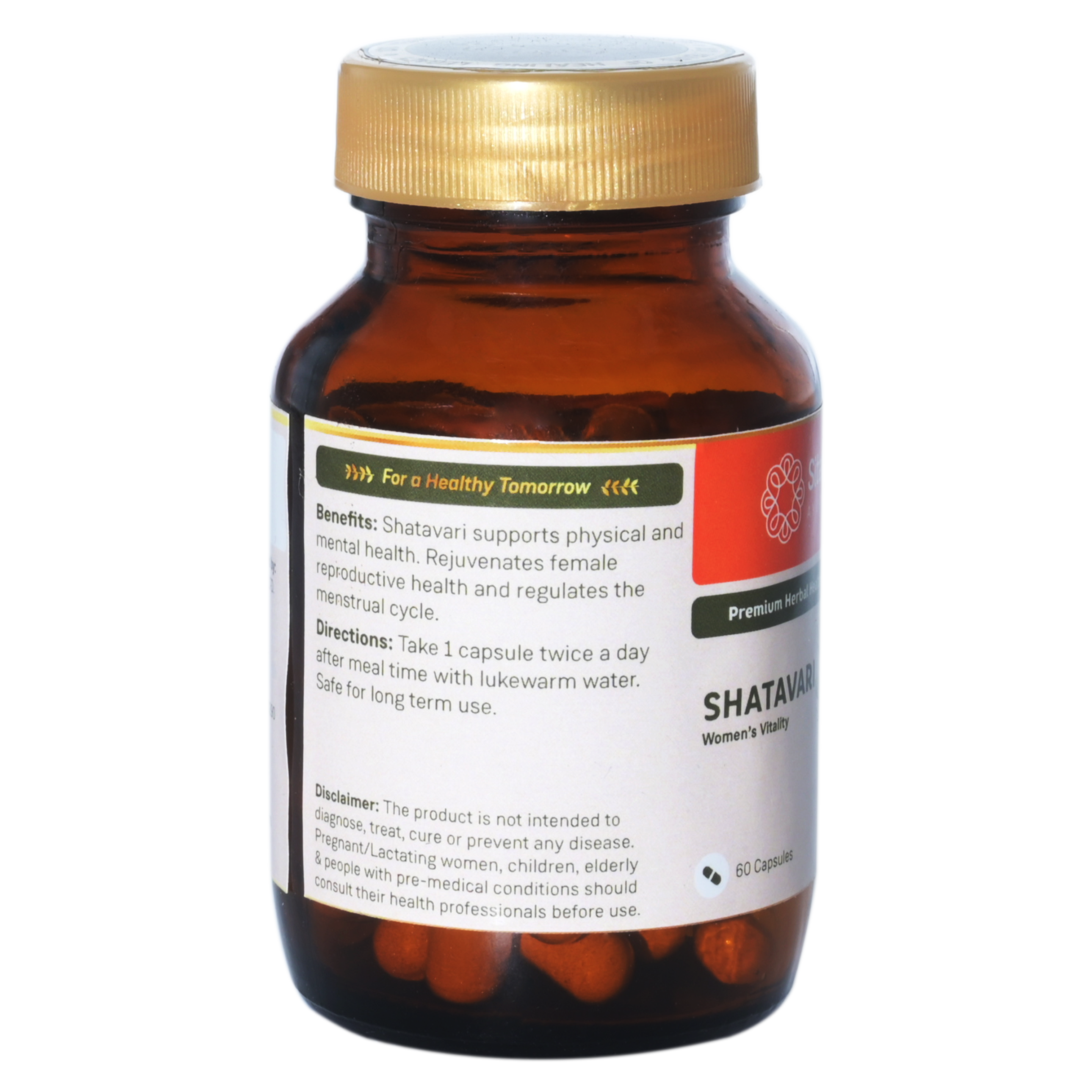 Sitaram Ayurveda Shatavari Capsule 60Nos (Prescription Medication)