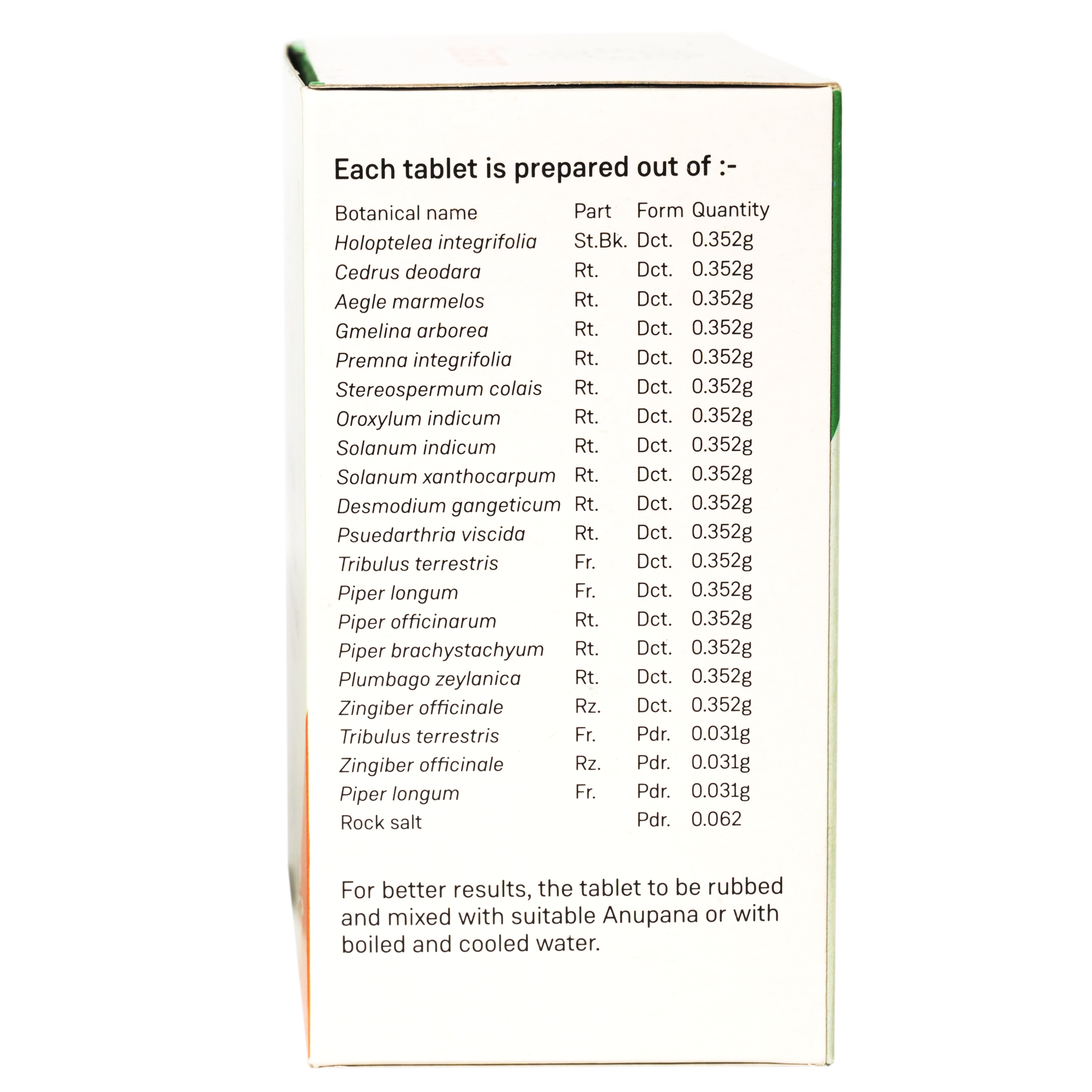 Sitaram Ayurveda Indukantham Kashaya Tablet 50Nos (Prescription Medication)