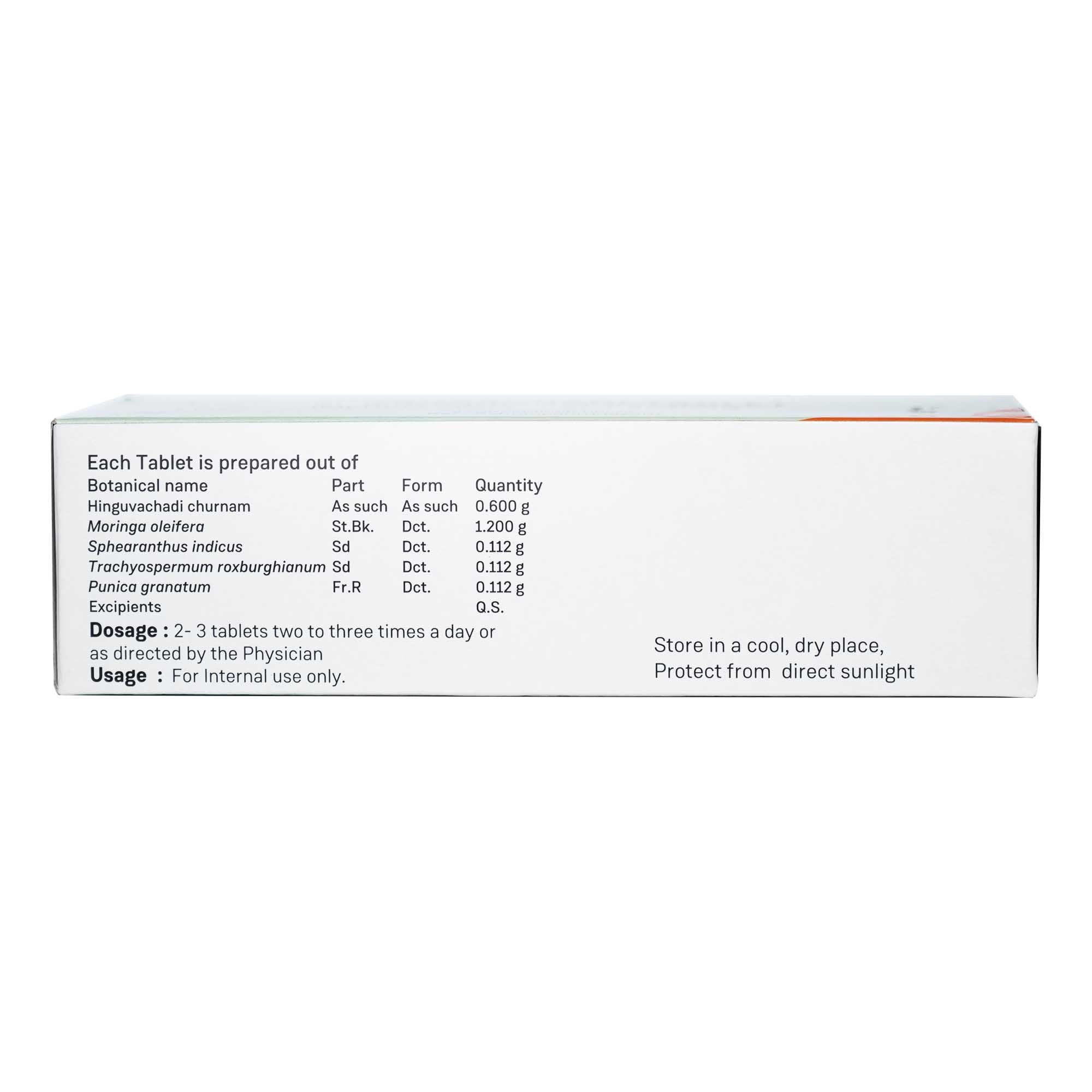 Sitaram Ayurveda Hinguvachadi Tablet 100Nos (Prescription Medication)