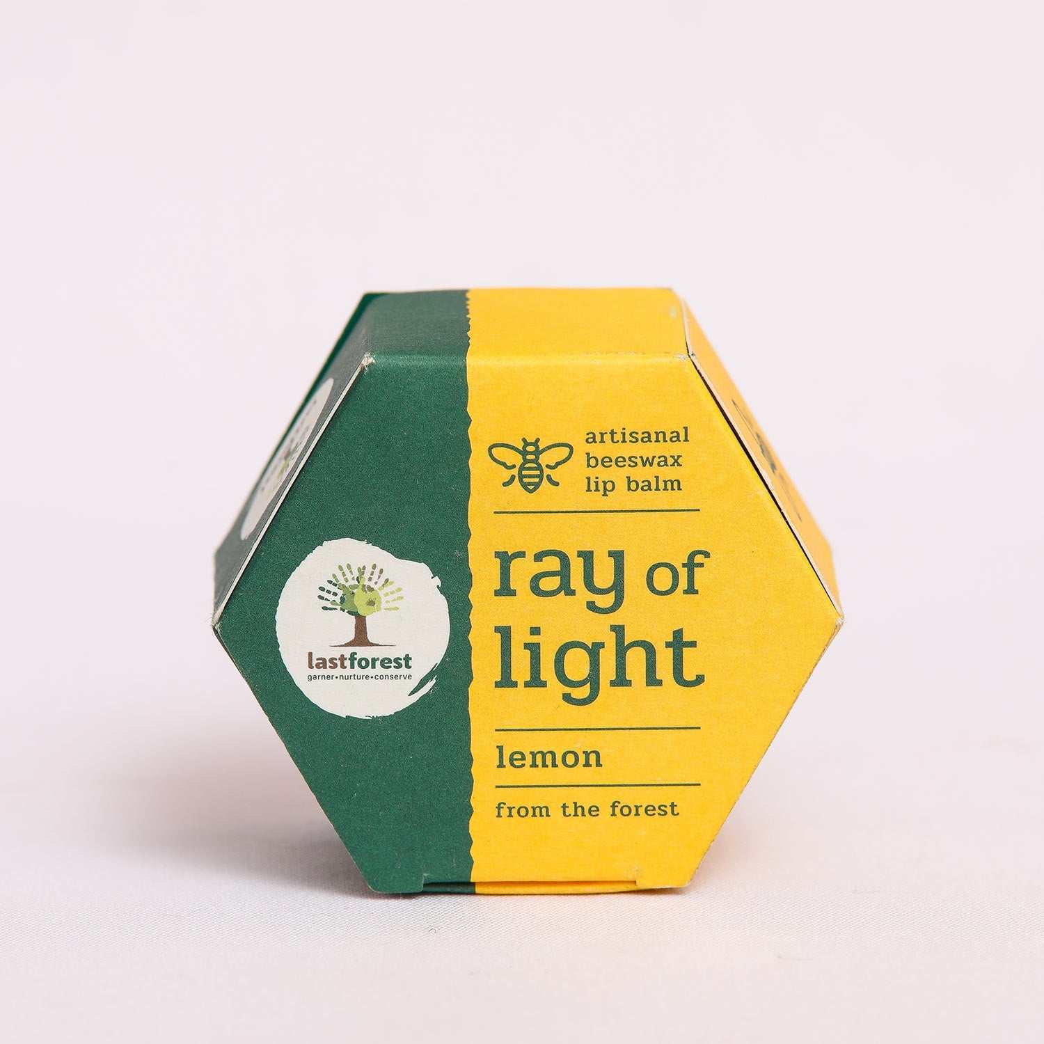 Last Forest Artisanal, Handmade Beeswax Lip Balm Lemon