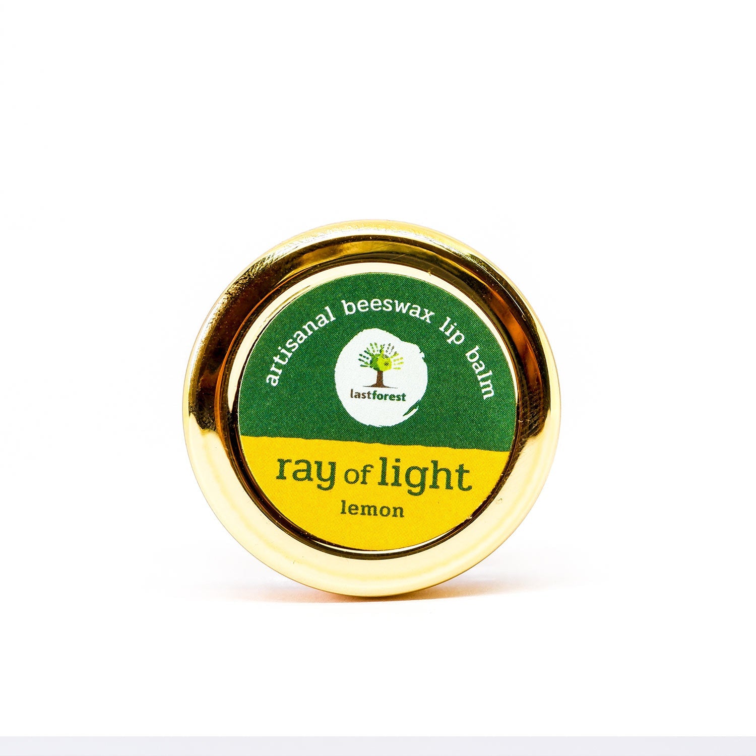 Last Forest Artisanal, Handmade Beeswax Lip Balm Lemon