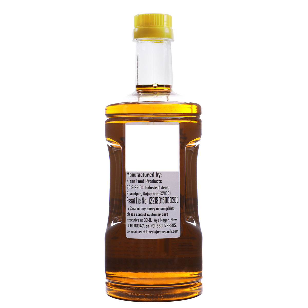 Just Organik Organic Mustard Oil 1L