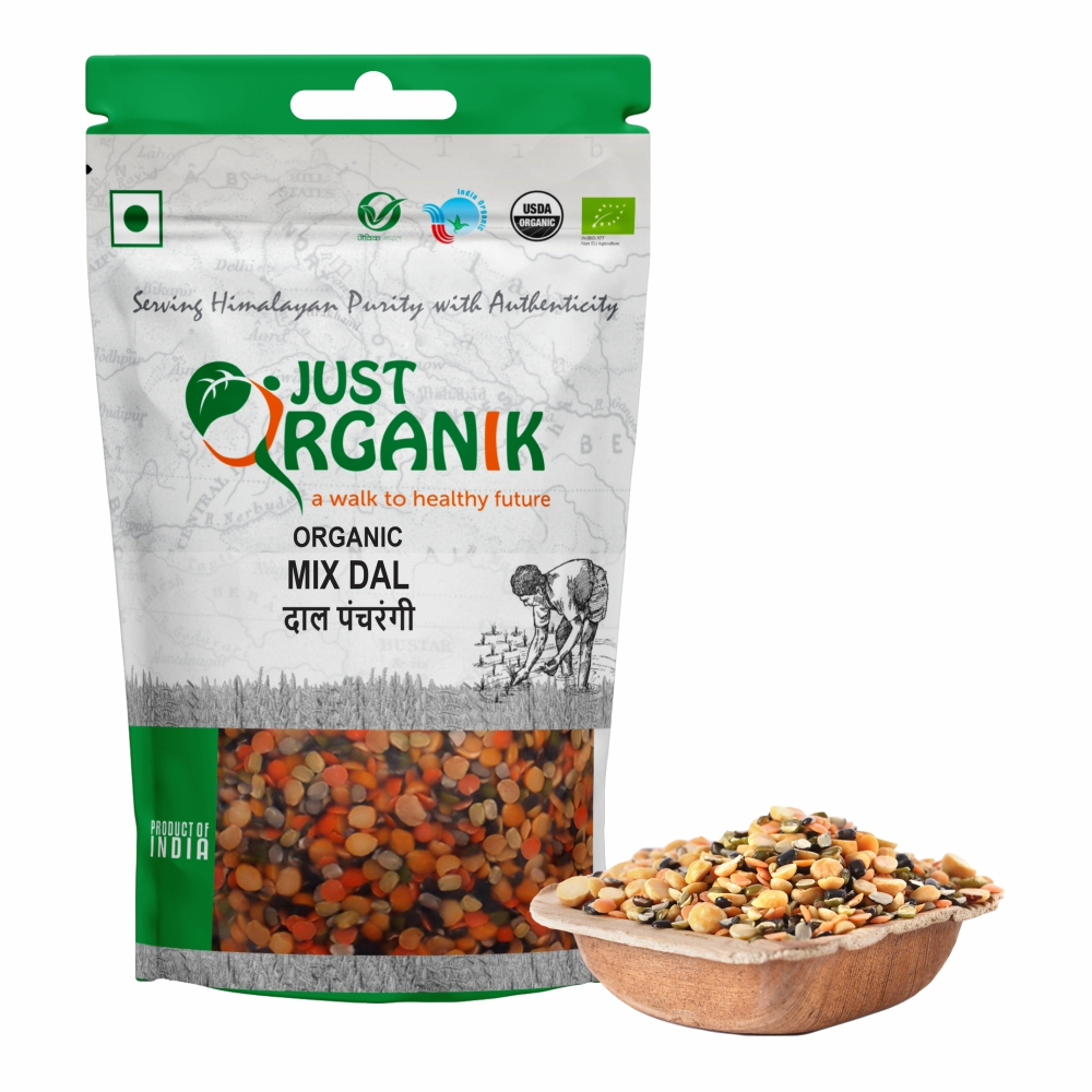 Just Organik Organic Mix Dal/ Panchrangi dal 1kg