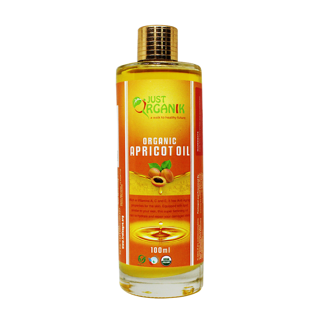 Just Organik Apricot Oil 100 ml