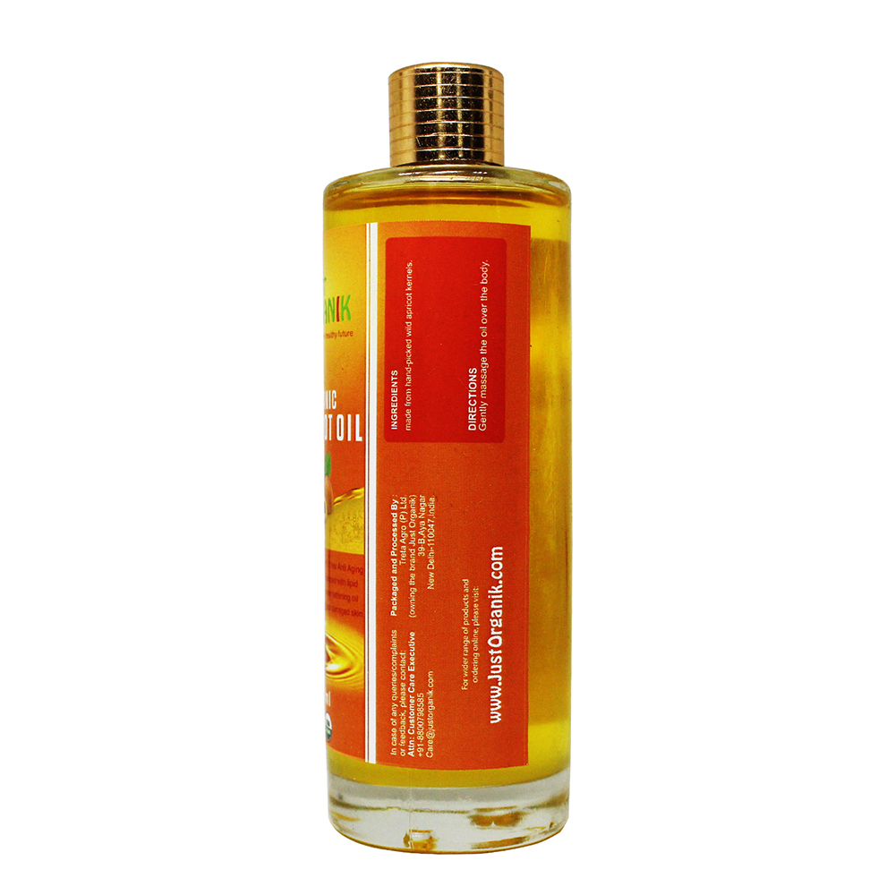 Just Organik Apricot Oil 100 ml