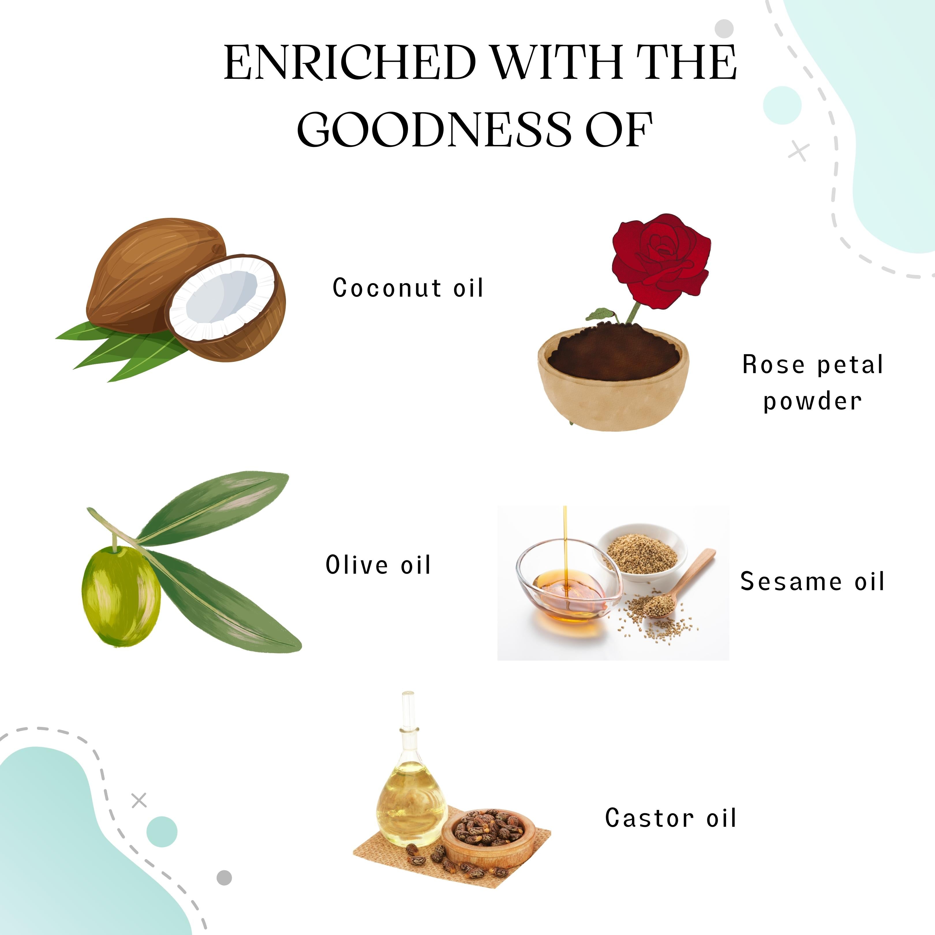 Ayuramrut Rose and Geranium Natural Handmade Ayurvedic Soap (Pack of 4)