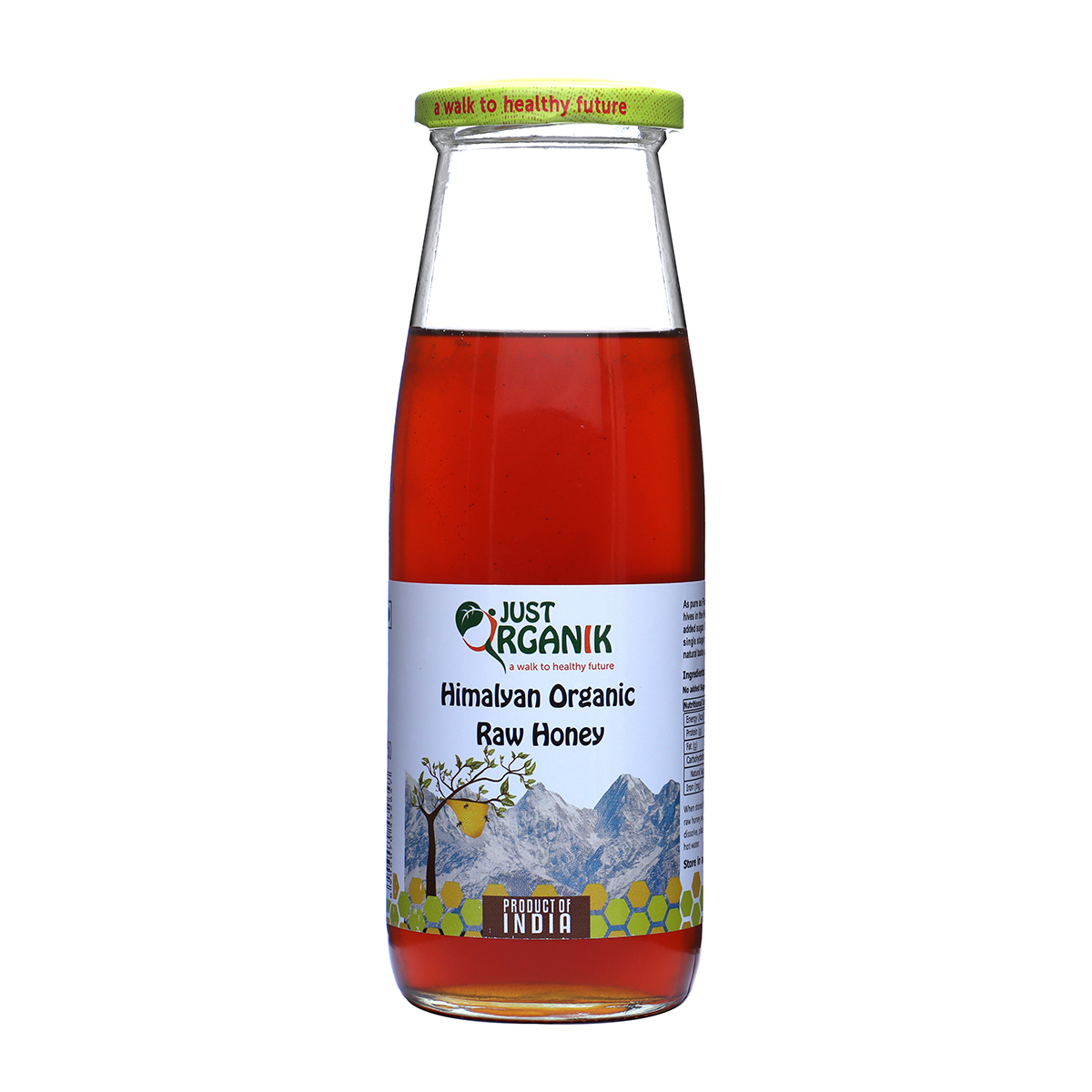 Just Organik Organic Honey - Raw Forest 500ml