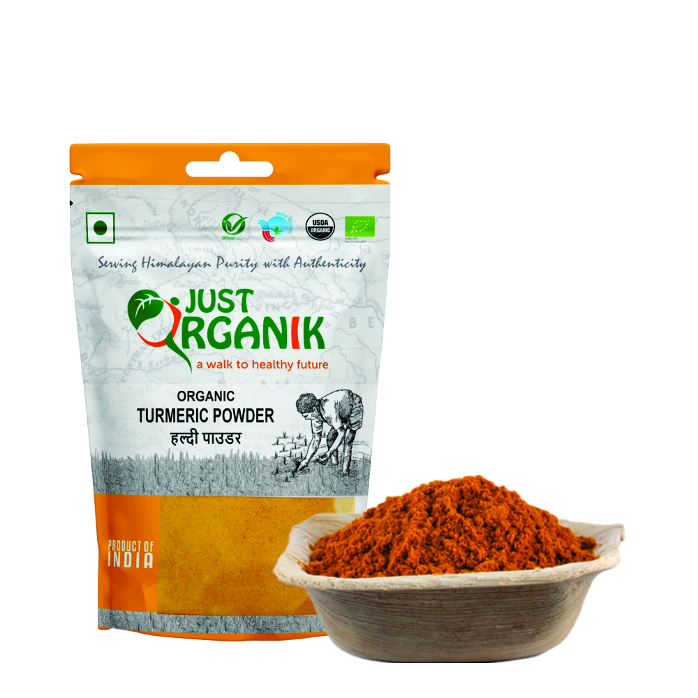 Just Organik Organic Turmeric Powder 500g