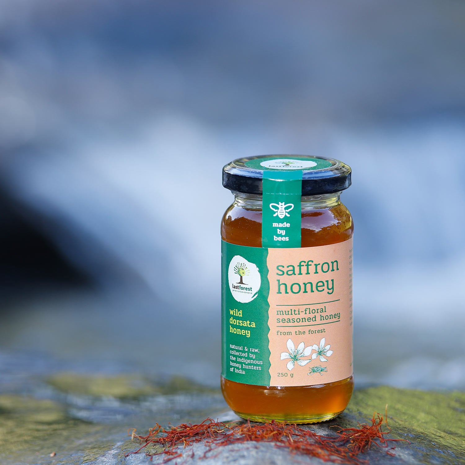 Last Forest Saffron Spiced Wild Honey 250gms