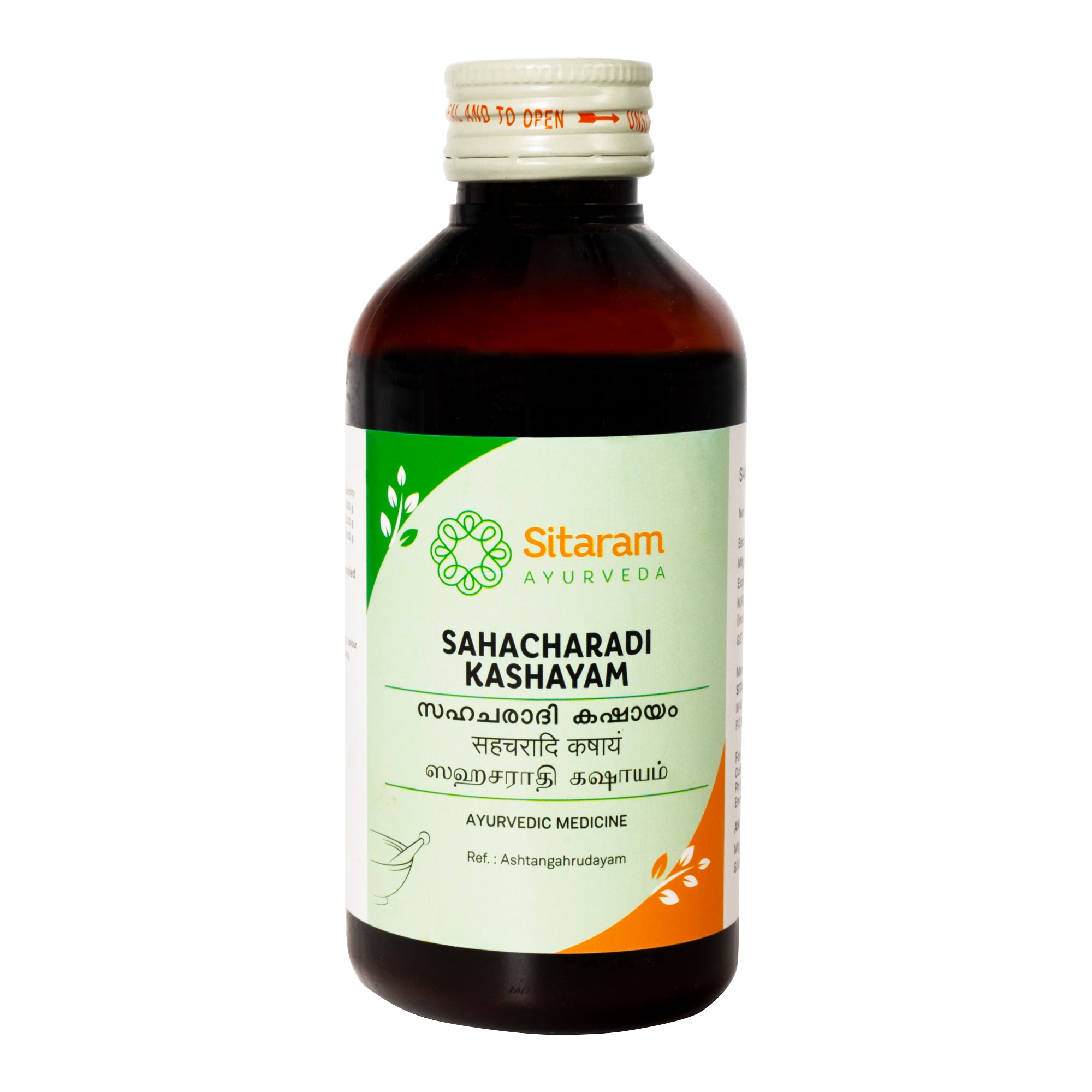 Sitaram Ayurveda Sahacharadi Kashayam 200Ml  - Pack of 2 (Prescription Medication)