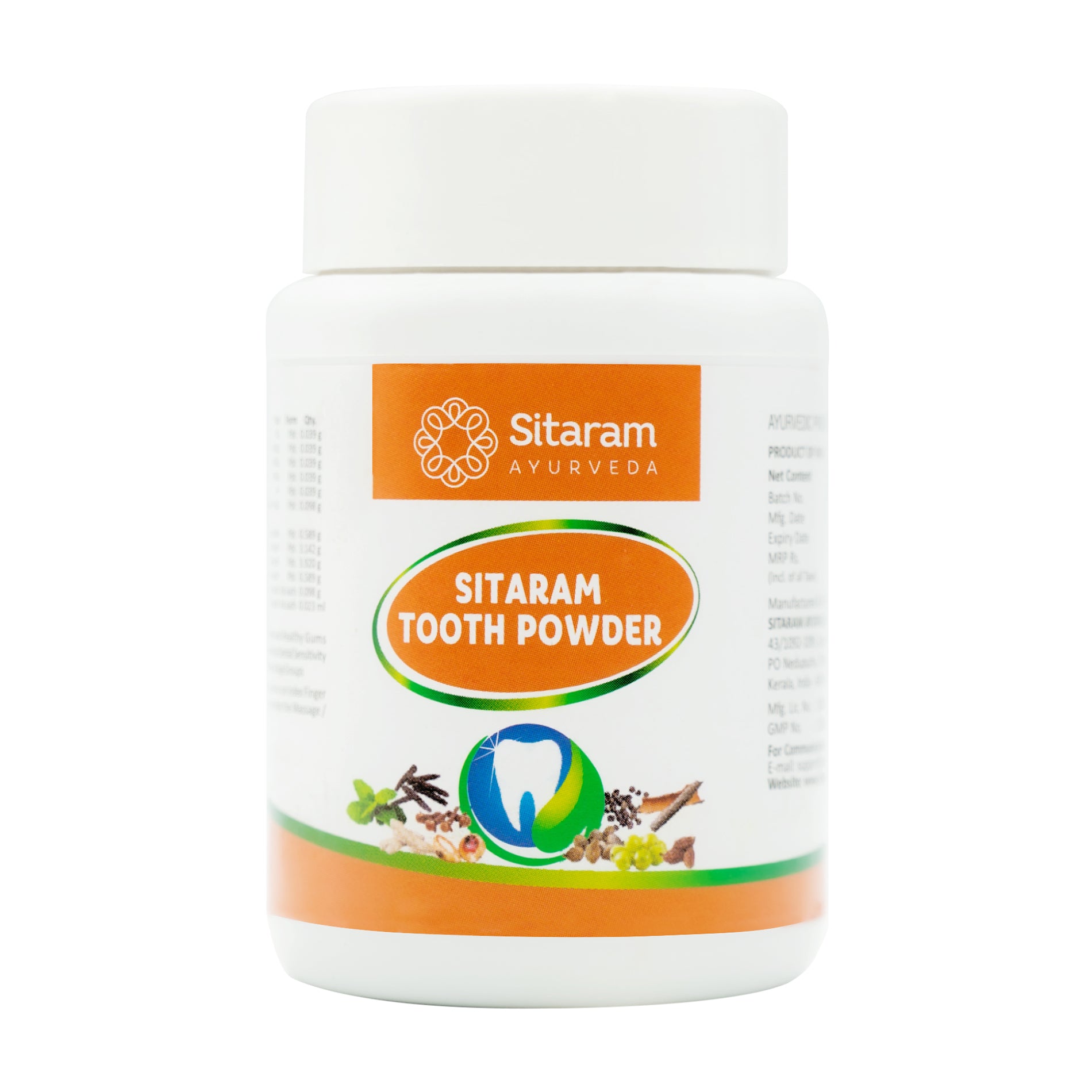 Sitaram Ayurveda Tooth Powder 50 Grm (Pack of 2)