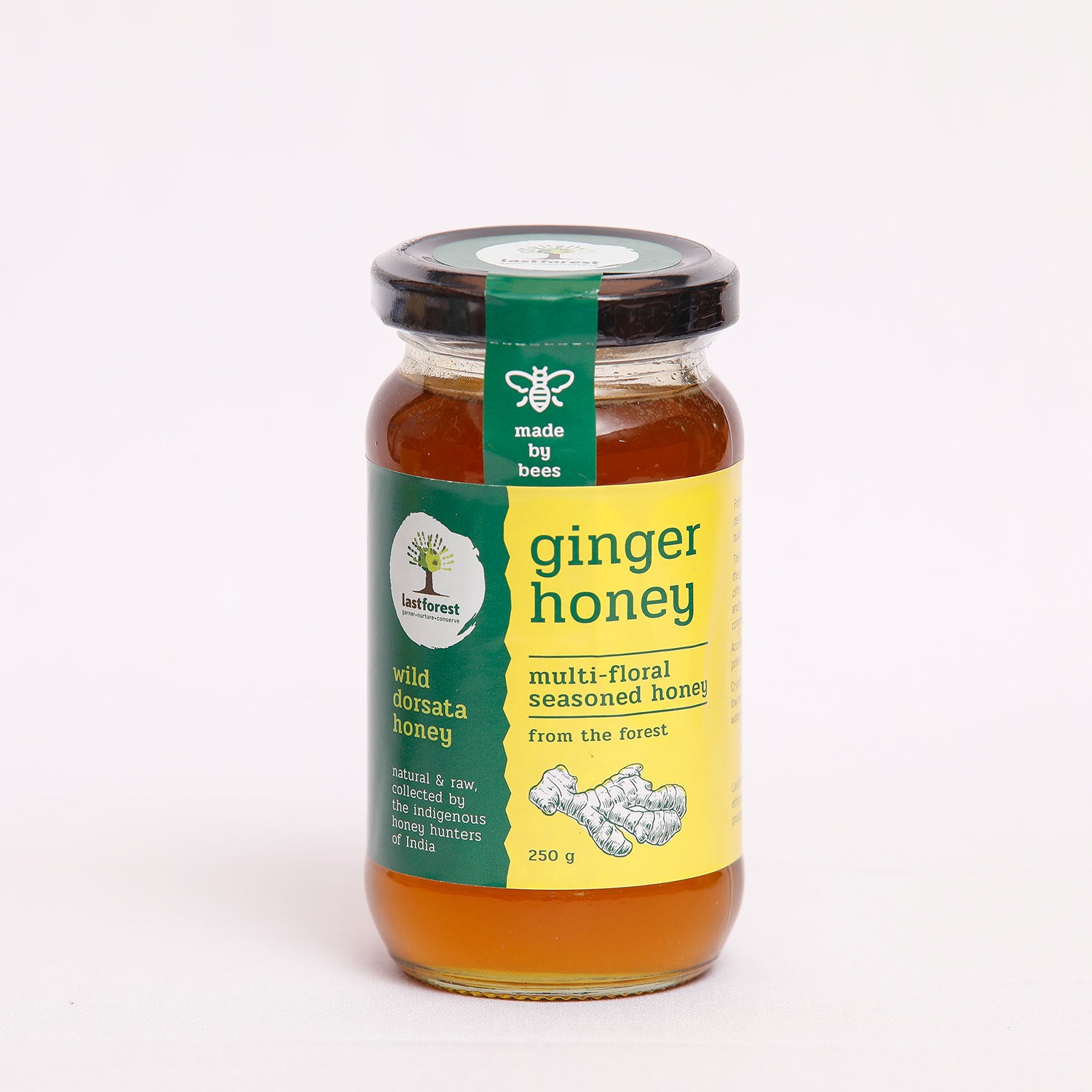 Last Forest Ginger Spiced Wild Honey 250gms