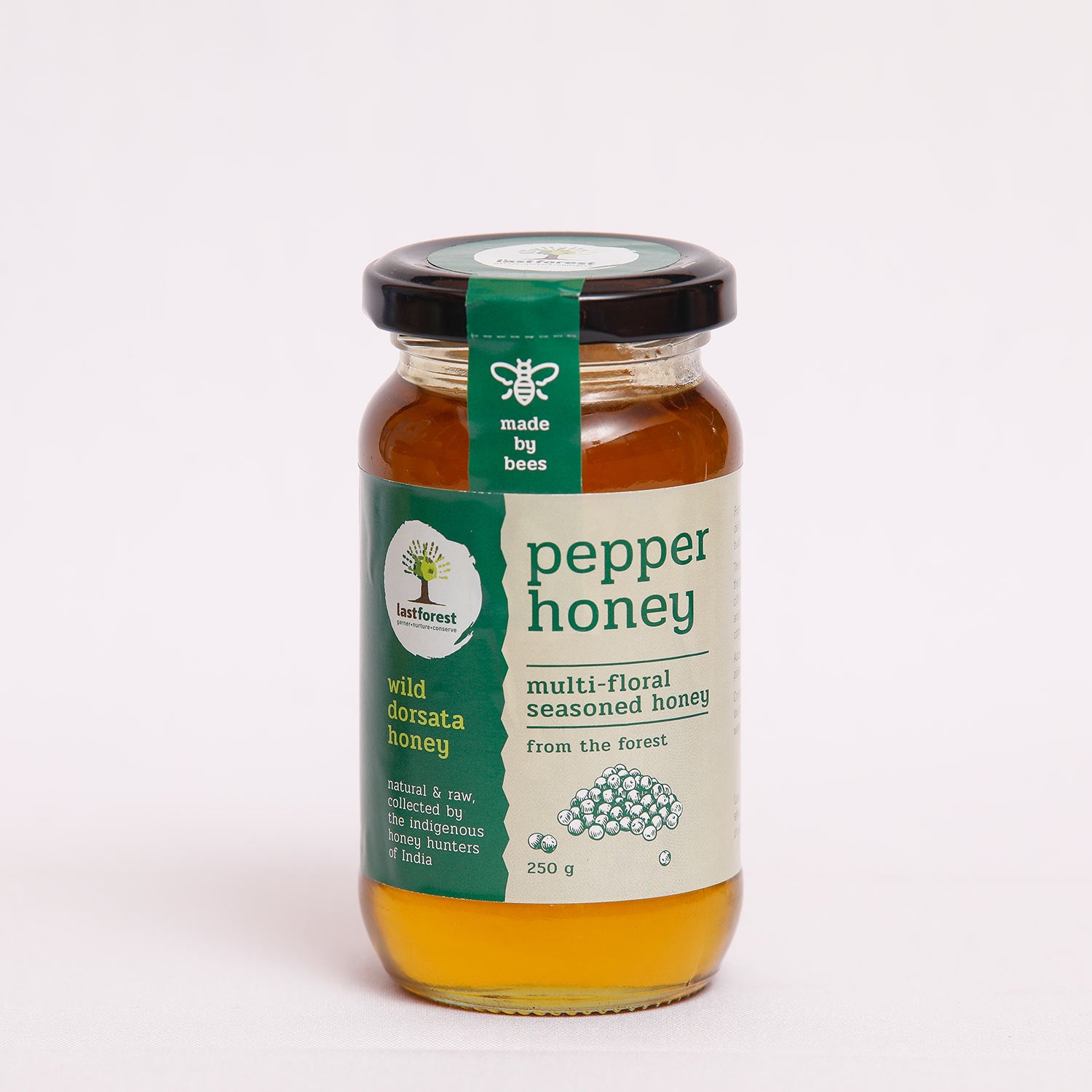 Last Forest Pepper Spiced Wild Honey 250gms