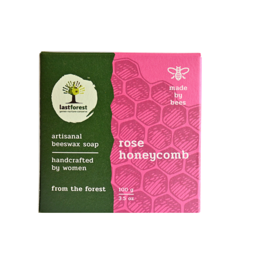 Last Forest Artisanal, Handmade Beeswax Honeycomb Rose