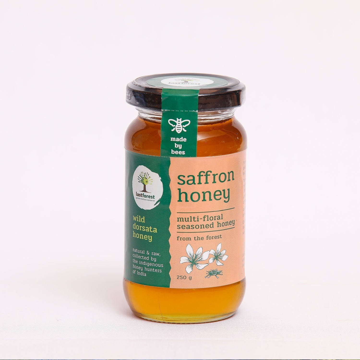 Last Forest Saffron Spiced Wild Honey 250gms