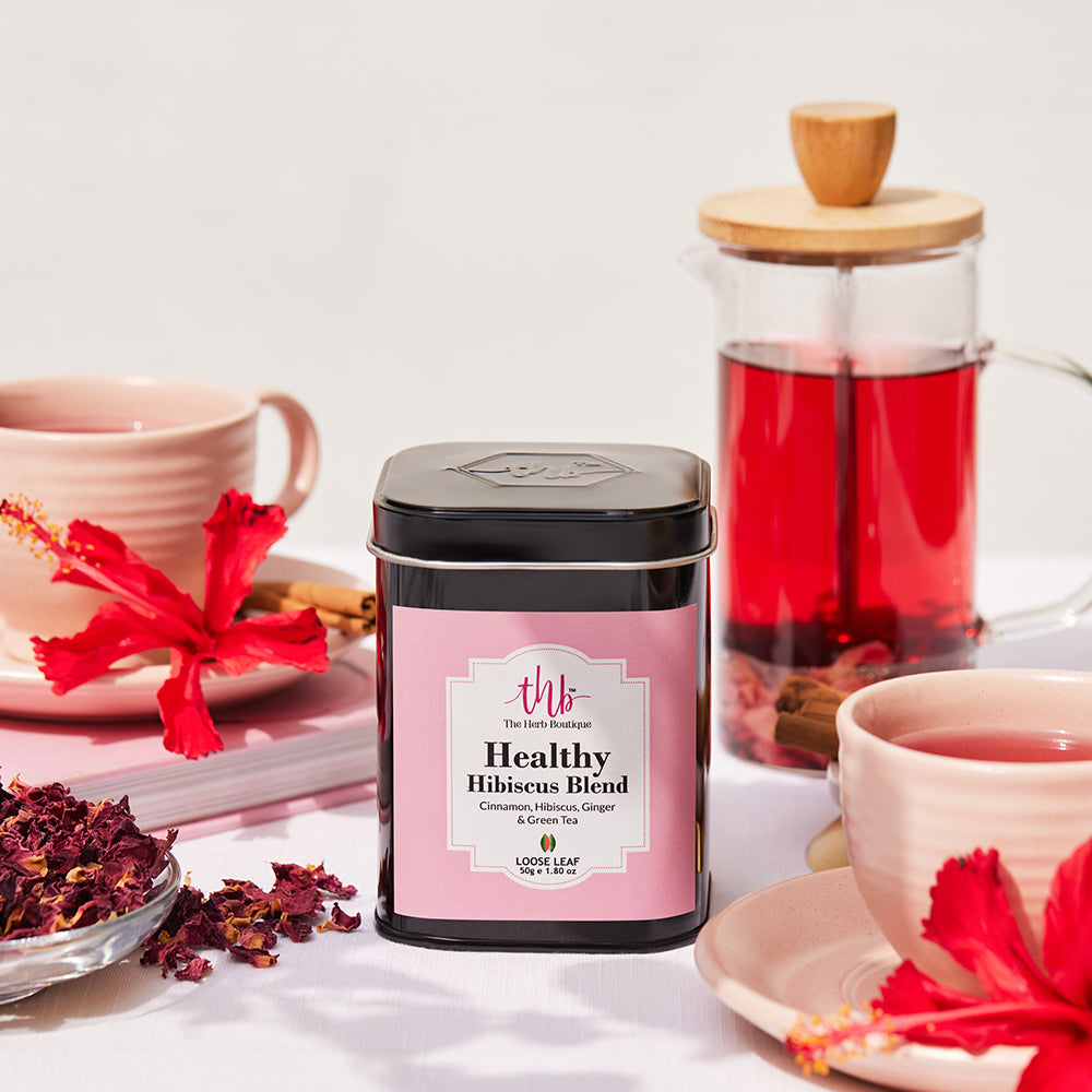 The Herb Boutique Healthy Hibiscus Blend Tea 50g