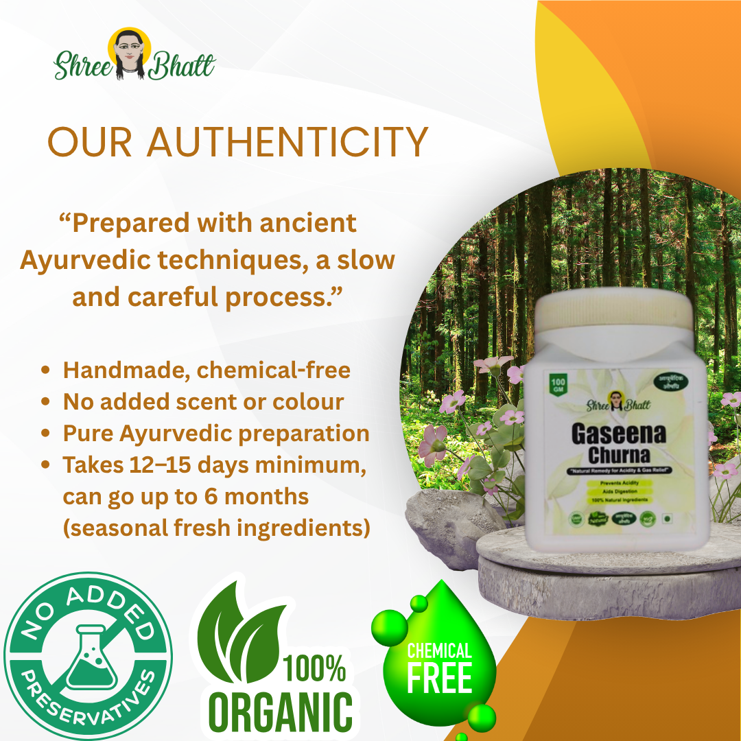 ShreeBhatt Gaseena Churna 100 Gm