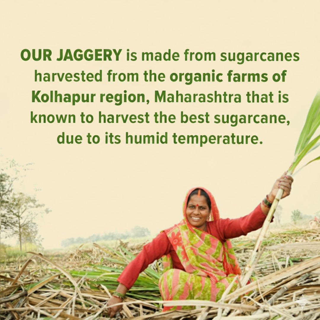 Conscious Food Sugarcane Jaggery 925g