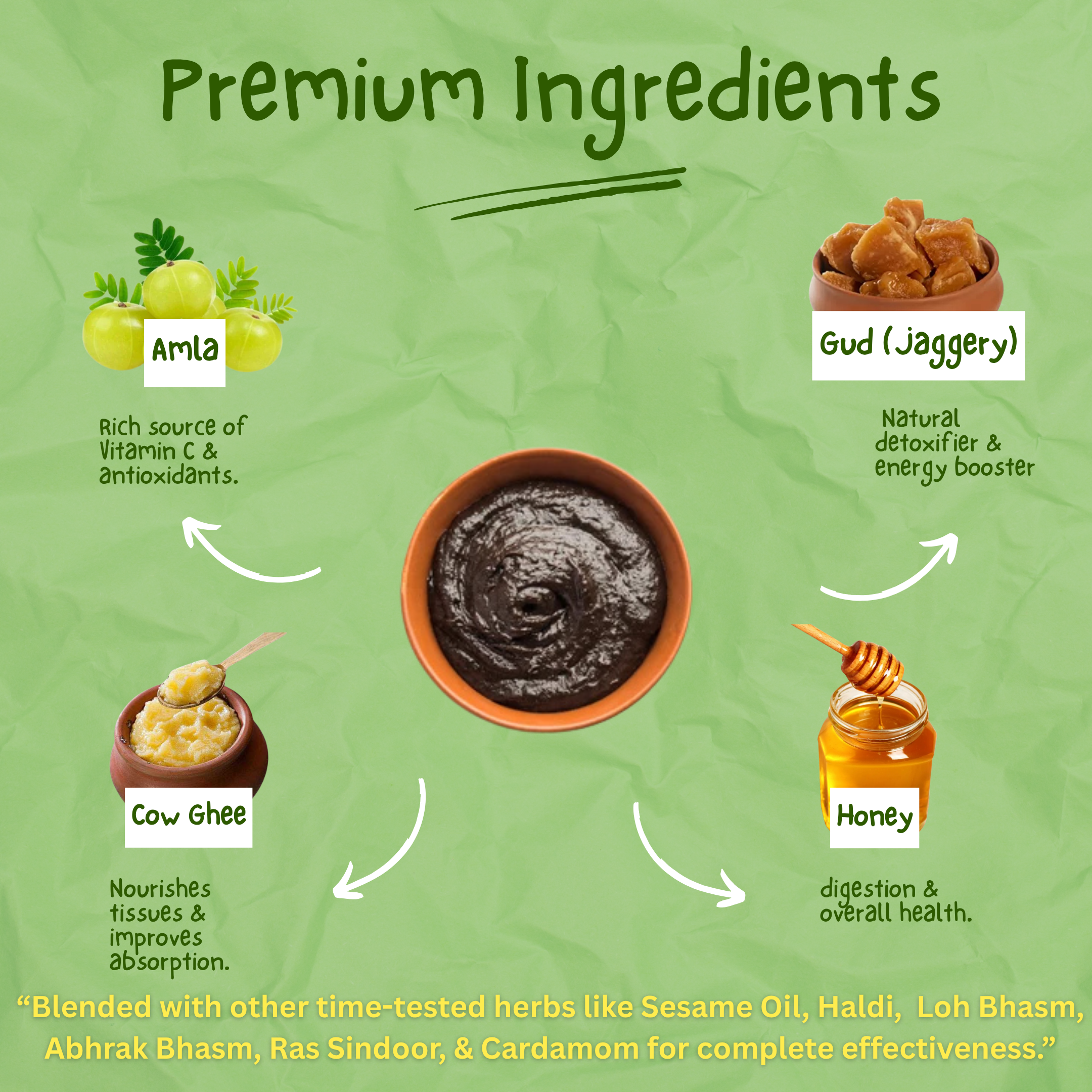 ShreeBhatt Herboleh Premium 500 Gm