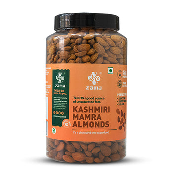 Zama Organics Kashmiri Mamra Almonds