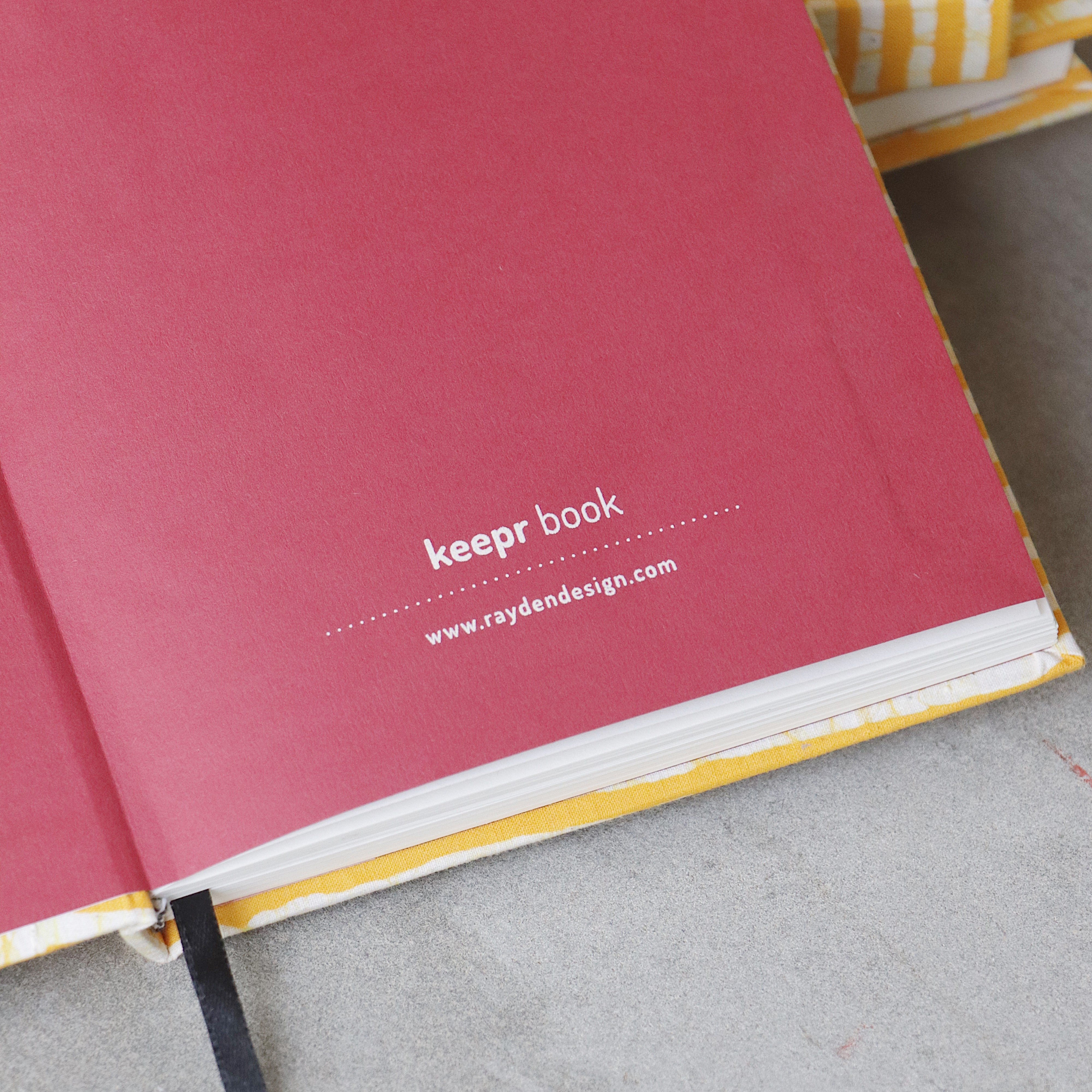 Rayden Keepr Book (Yellow)