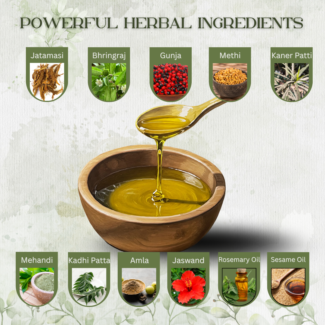 RootVeda Keshkuntal Tailum