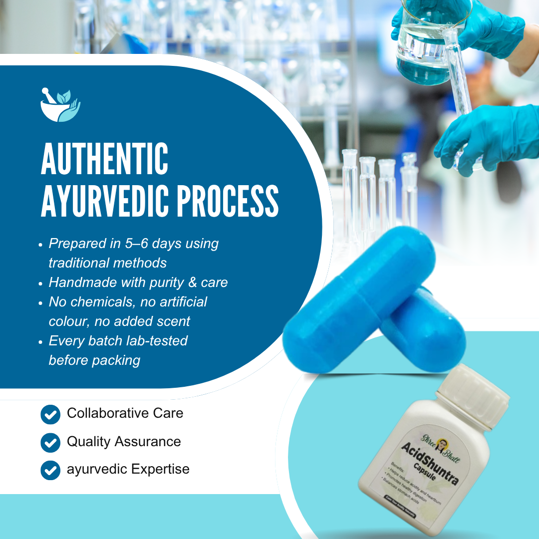 ShreeBhatt Acidshuntra Capsule 30 Capsules