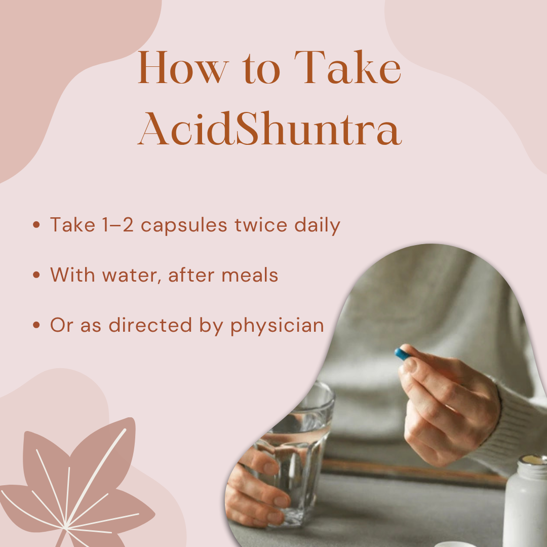 ShreeBhatt Acidshuntra Capsule 30 Capsules