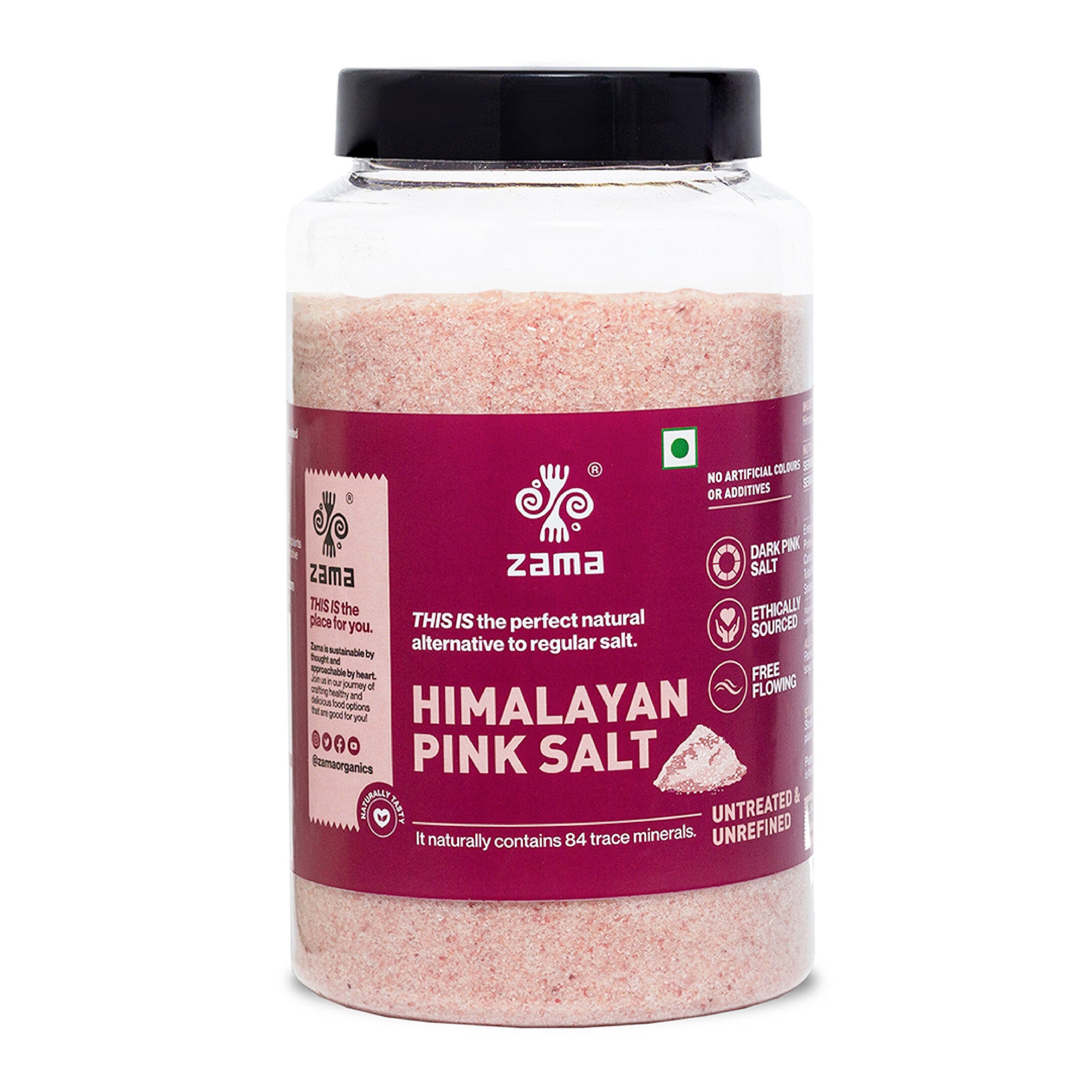 Zama Organics Himalayan Pink Salt 1.5kg