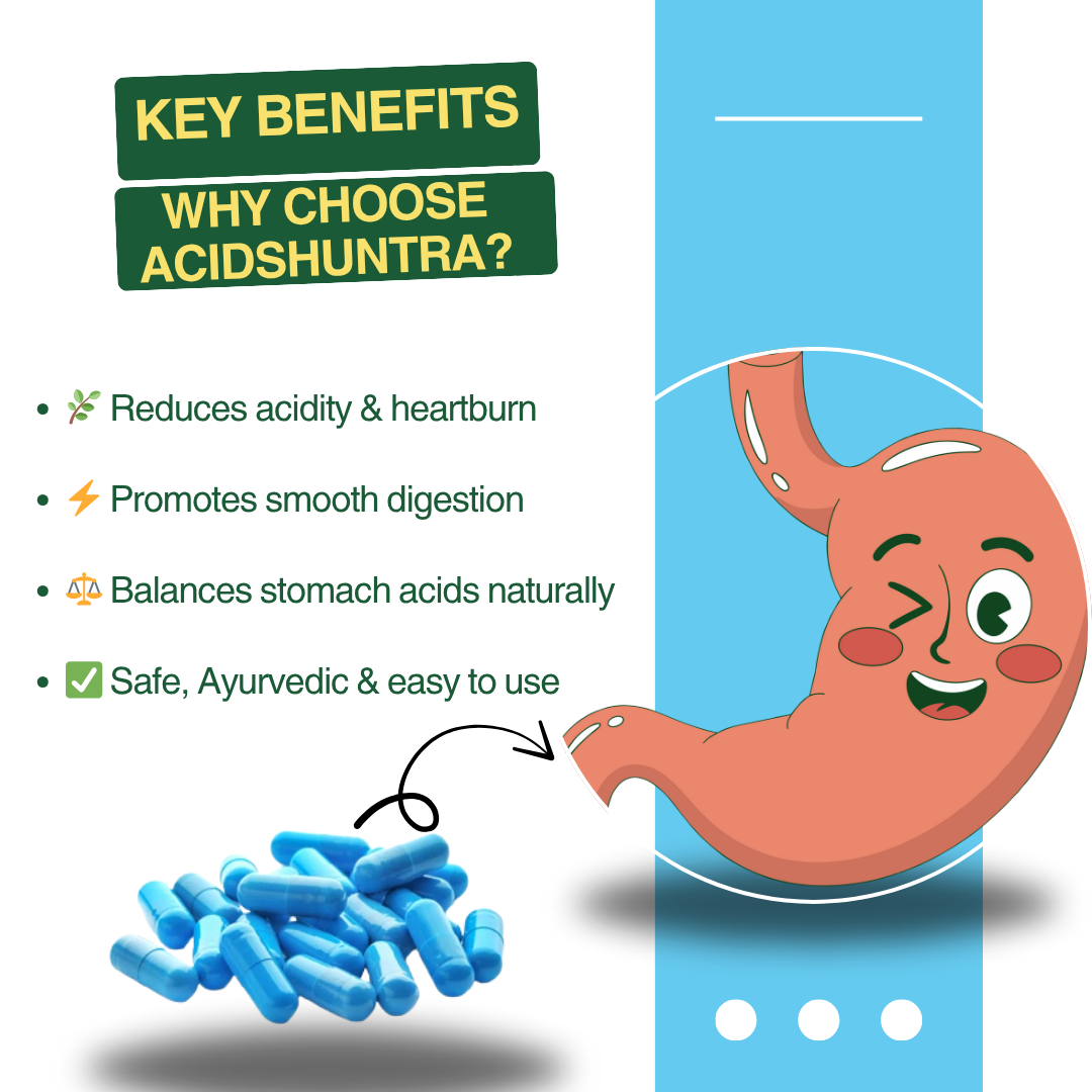 ShreeBhatt Acidshuntra Capsule 30 Capsules