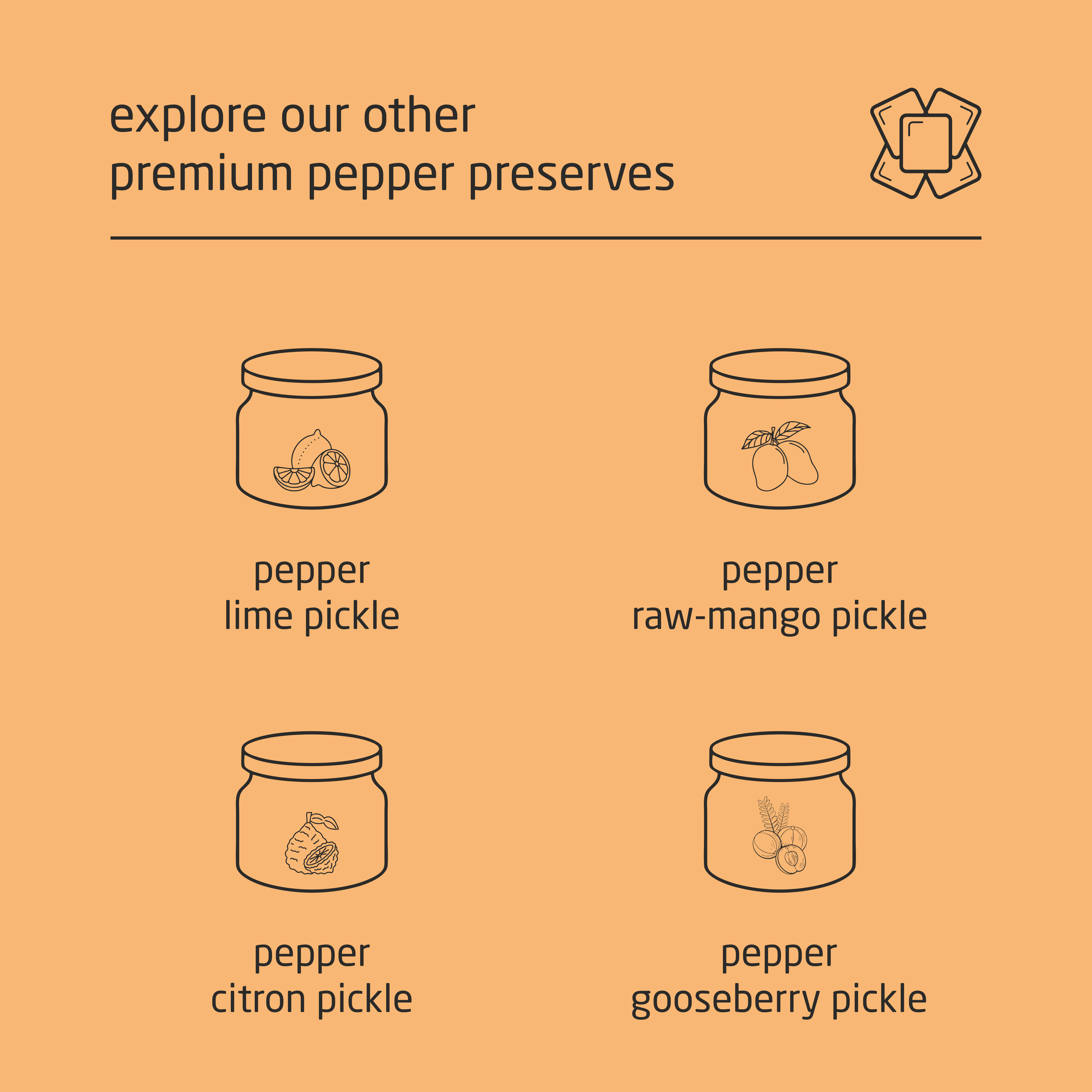 Feel Sattvic Premium Cold-Packed  Pepper Sour-Orange Pickle – 200g