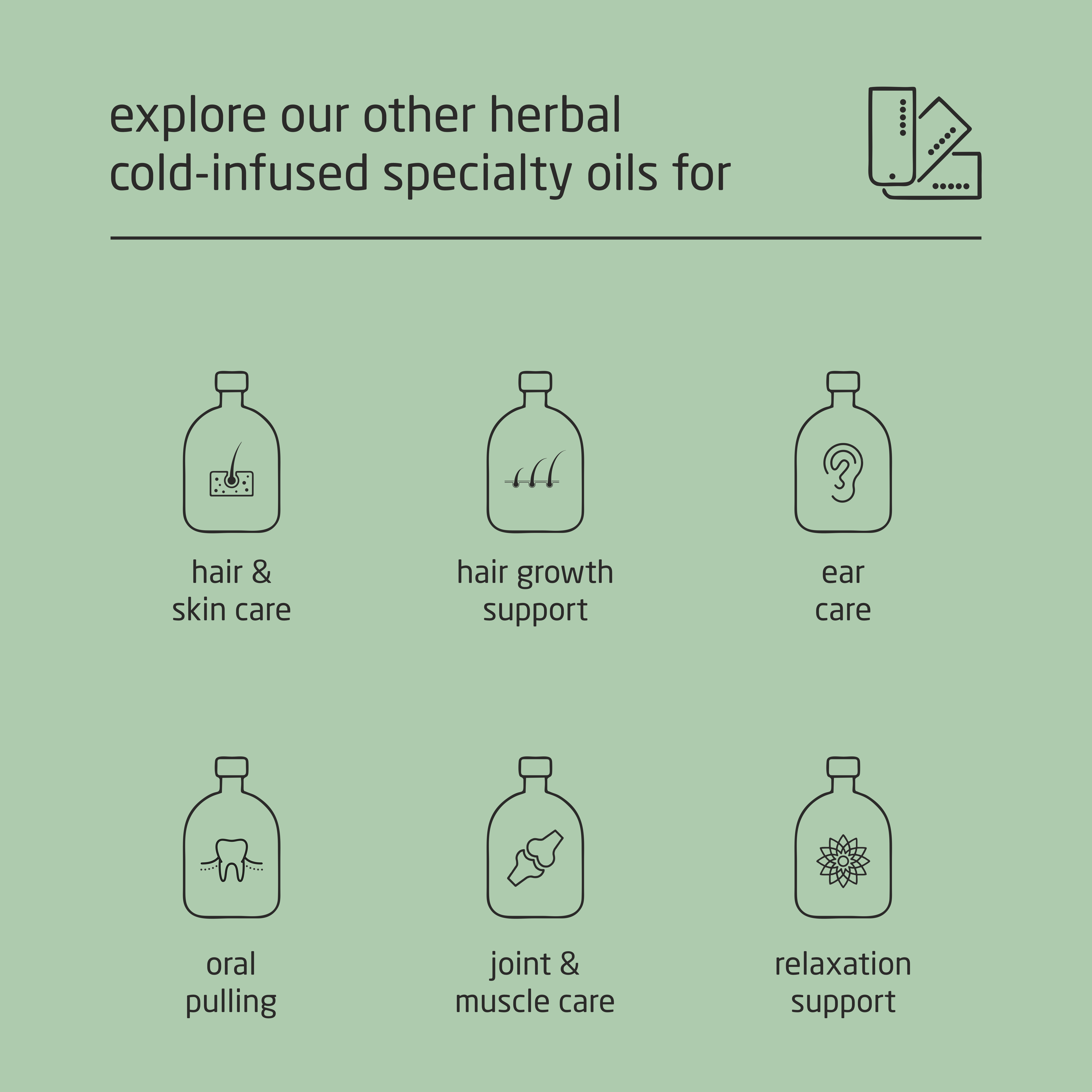 Feel Sattvic  Premium Herbal Cold-Infused  Head Bath Oil (Sinus Care) - 100ml