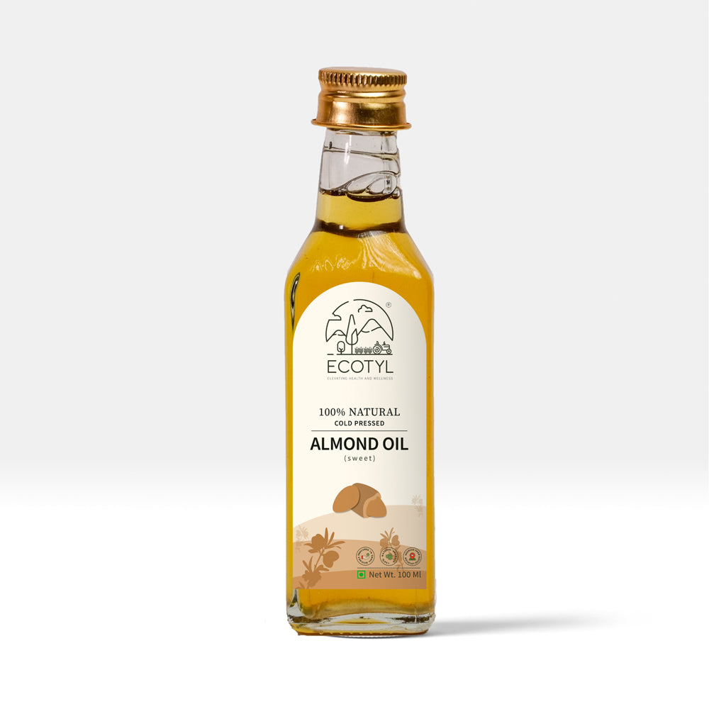 Ecotyl Cold-Pressed Almond Oil (Sweet)- 100g