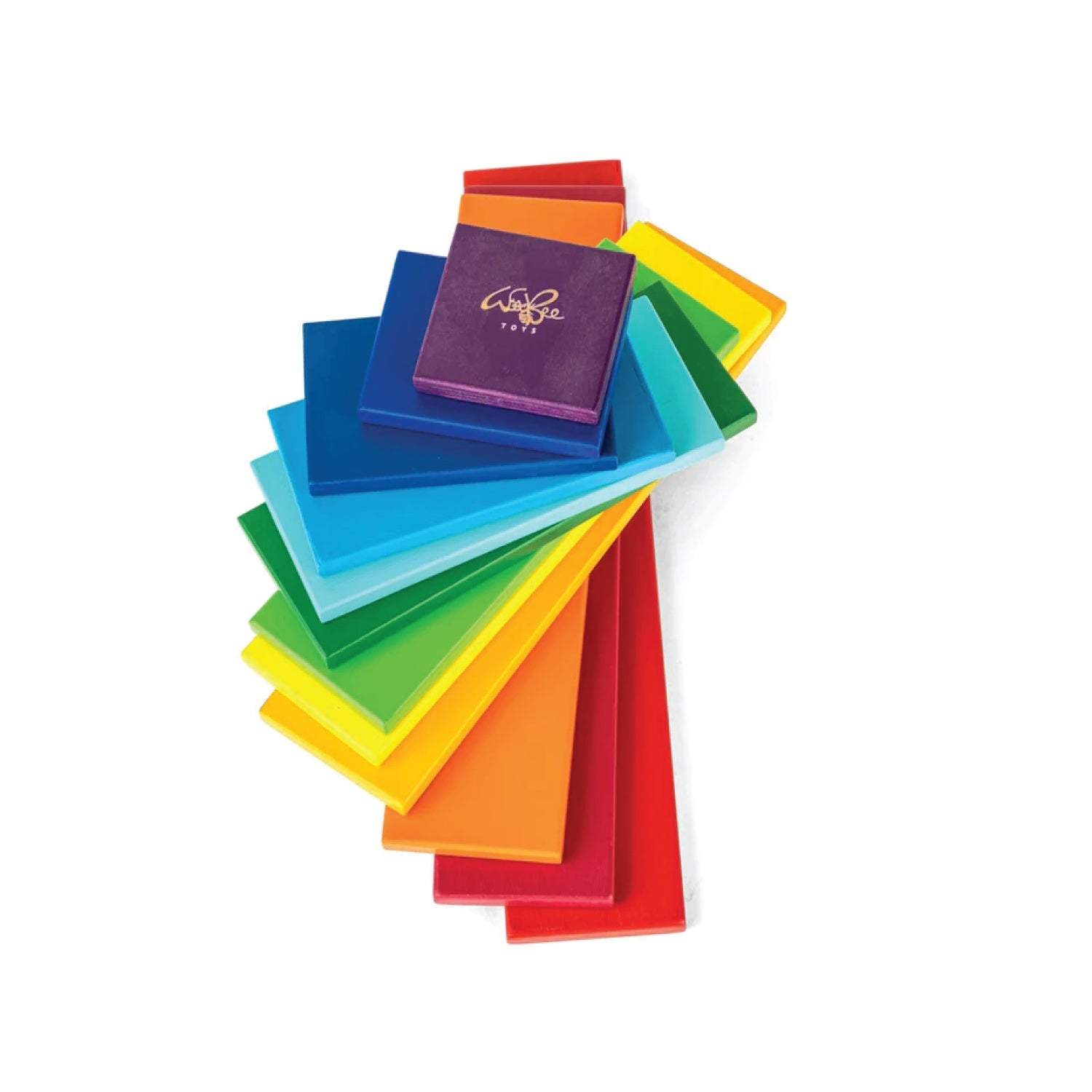 Woodbee Toys Rainbow Plate (12 pieces)