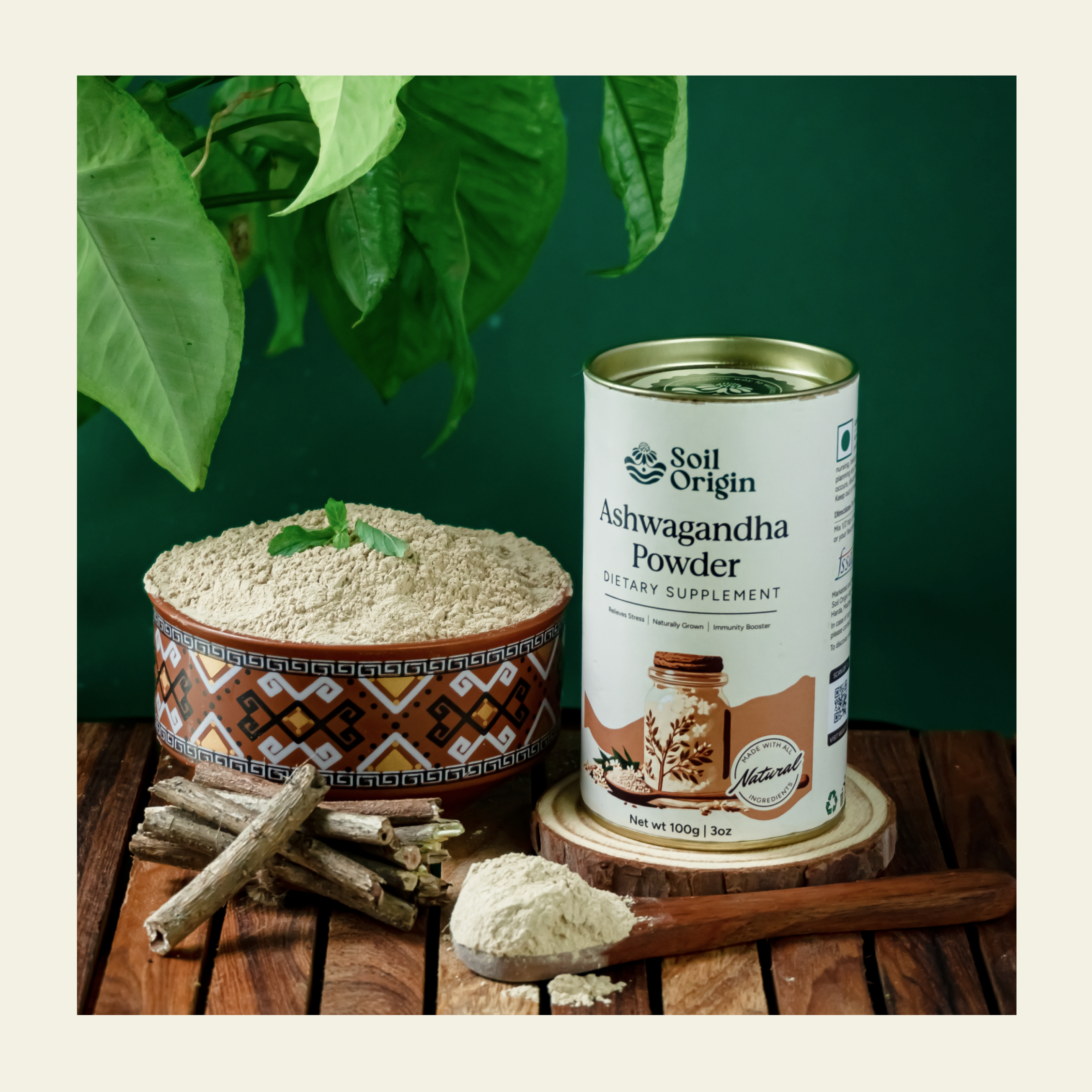 Soil Origin Ashwagandha Powder -100 Gm
