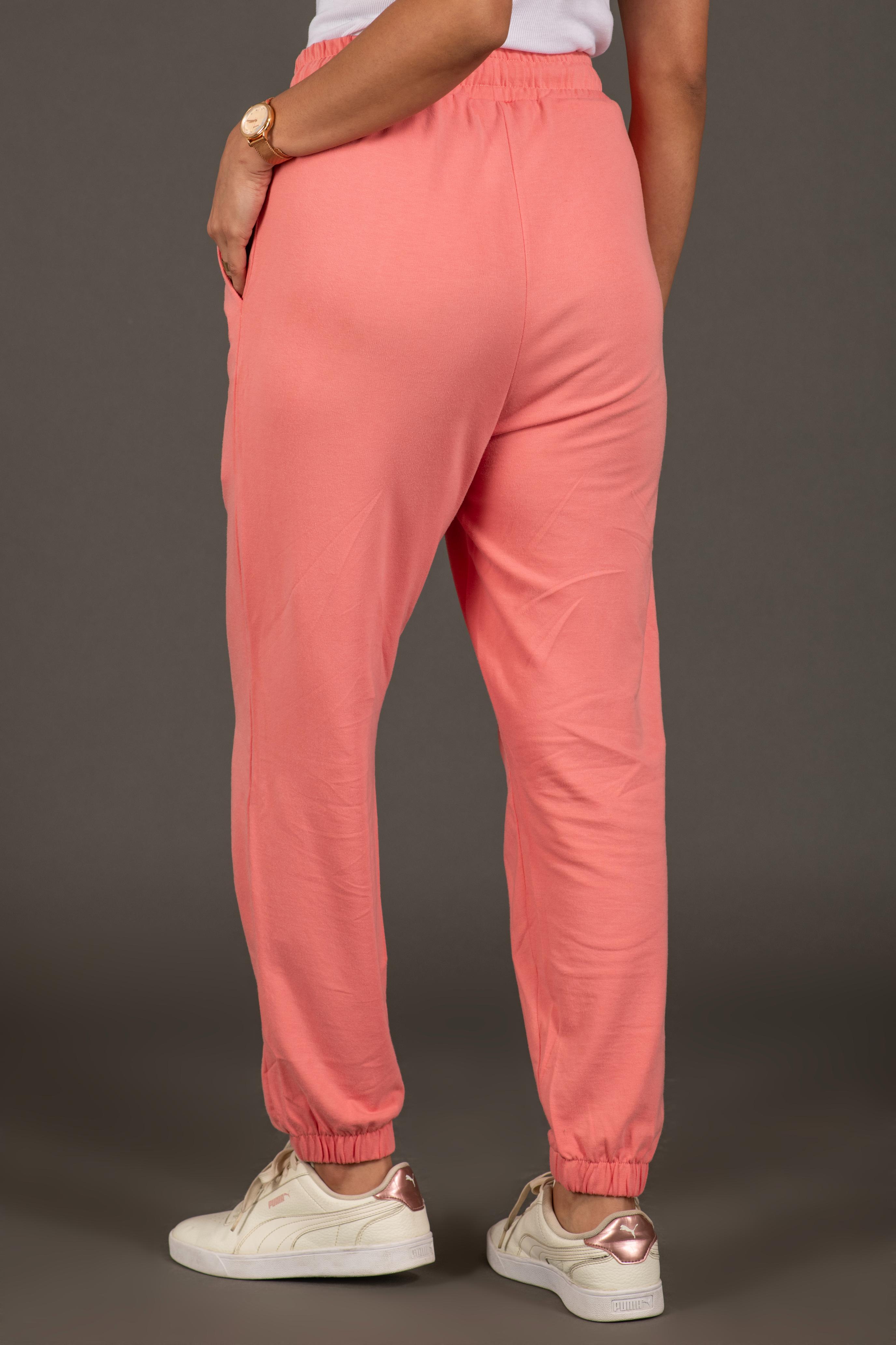 Bambians Women Track Pants-Pink