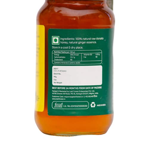 Last Forest Saffron Spiced Wild Honey 250gms