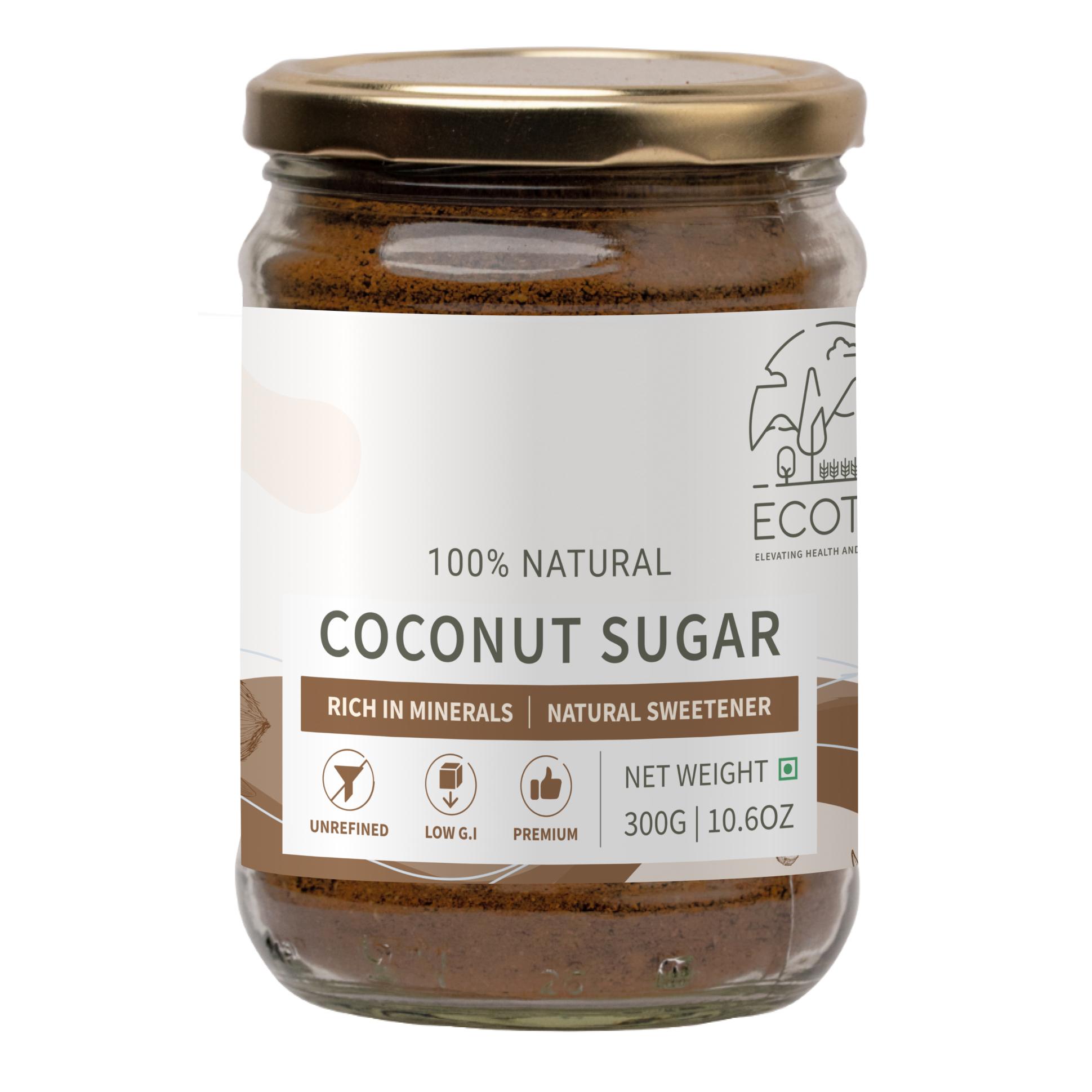 Ecotyl Coconut Sugar | Blossom Sugar | Natural Sweetener | 300g