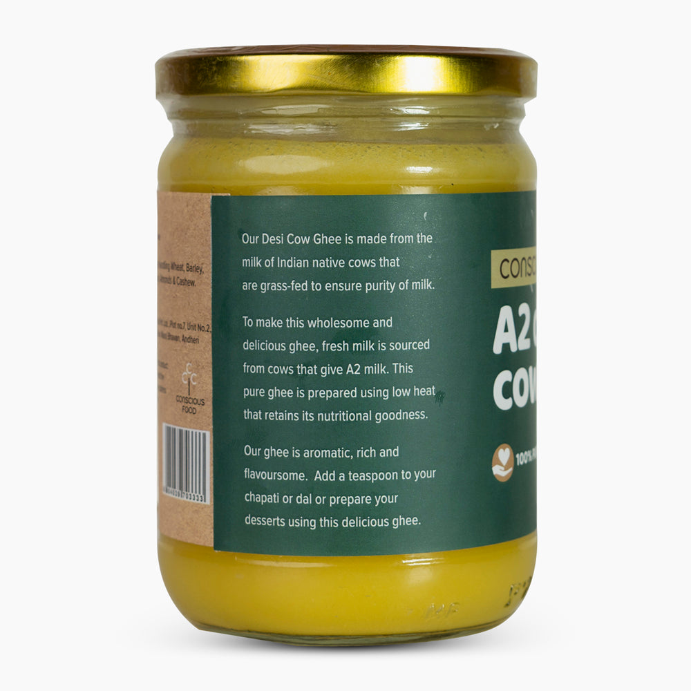 Conscious Food Desi A2 Cow Ghee