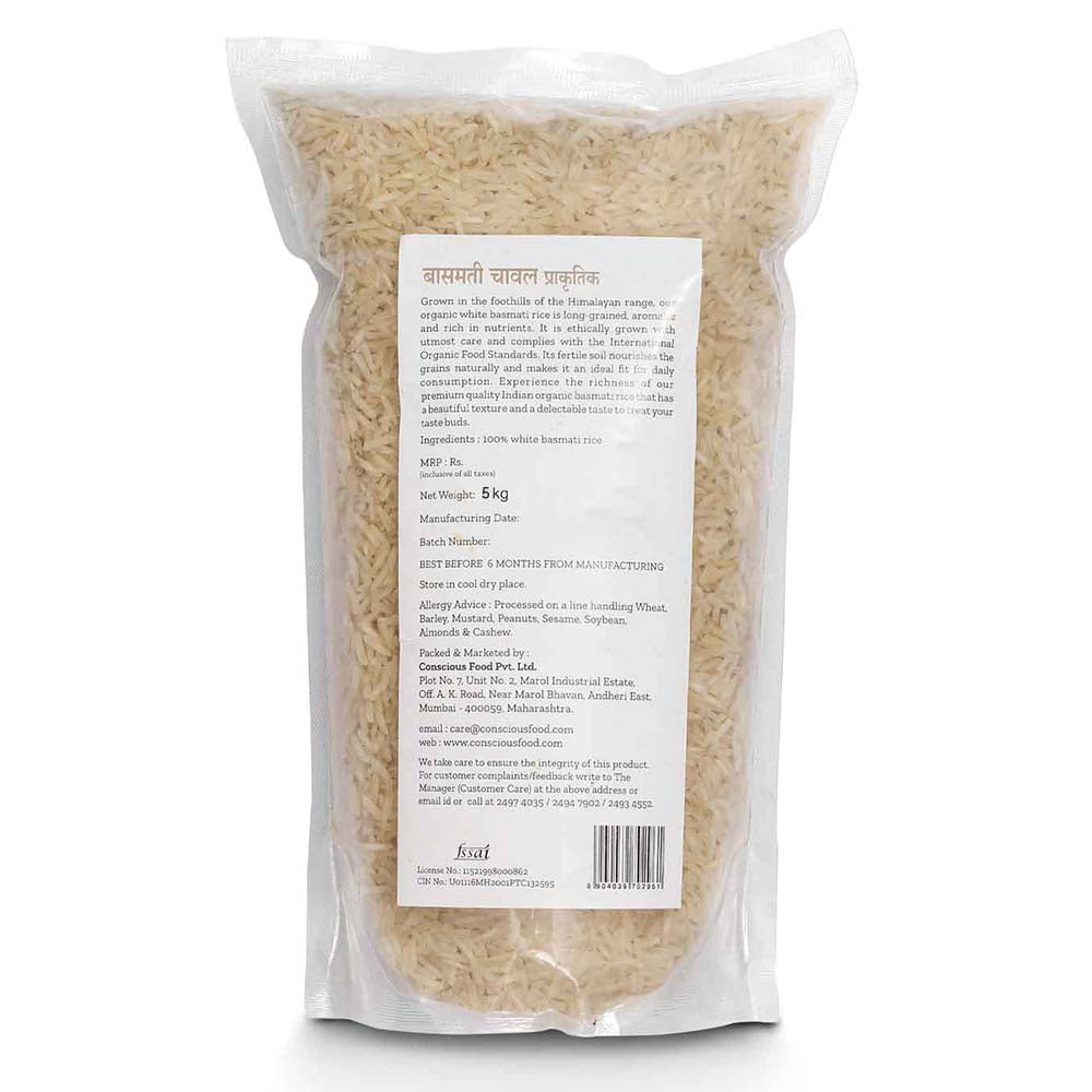 Conscious Food Basmati Rice 5kg