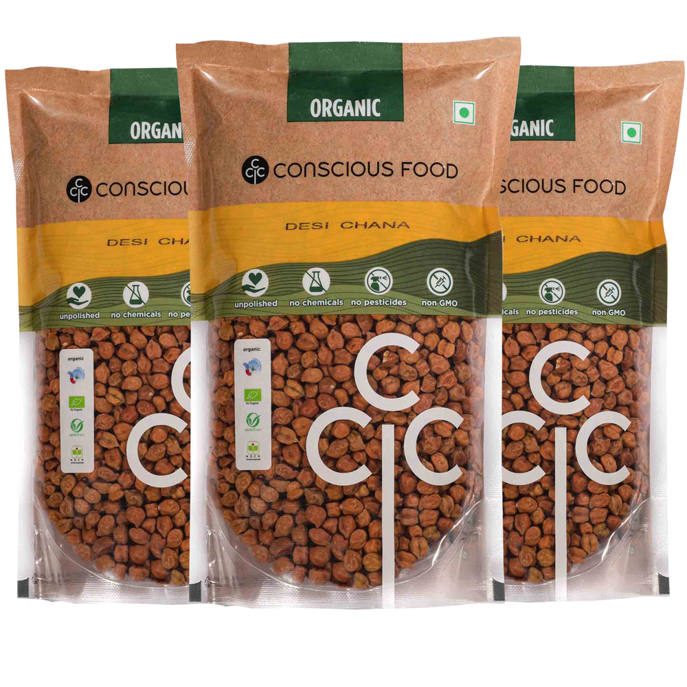 Conscious Food Bengal Gram (Desi Chana) 500g