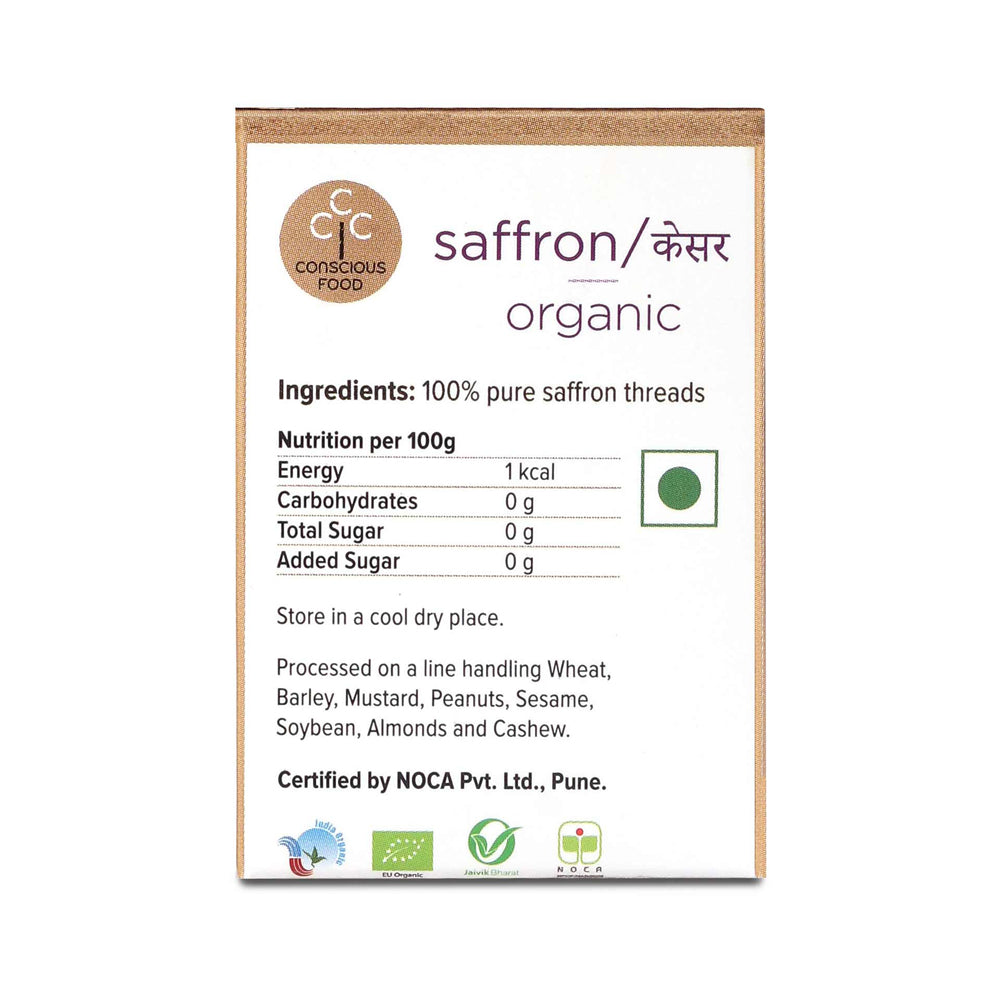 Conscious Food Saffron 1g
