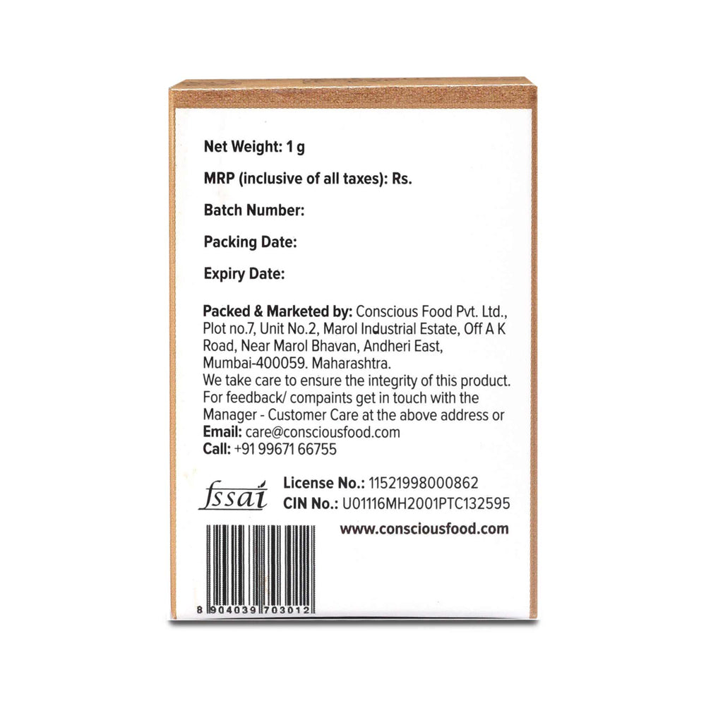 Conscious Food Saffron 1g