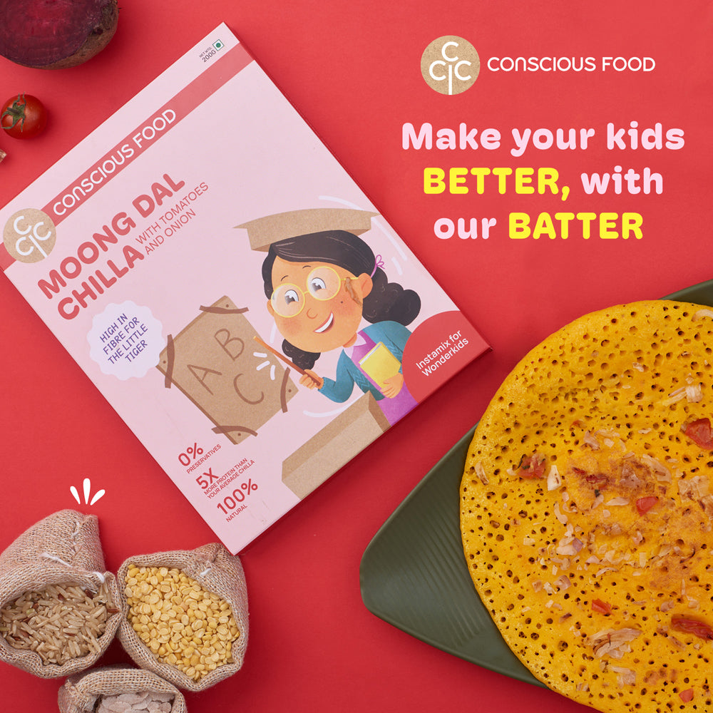 Conscious Food Moong Dal Chilla Mix 200g