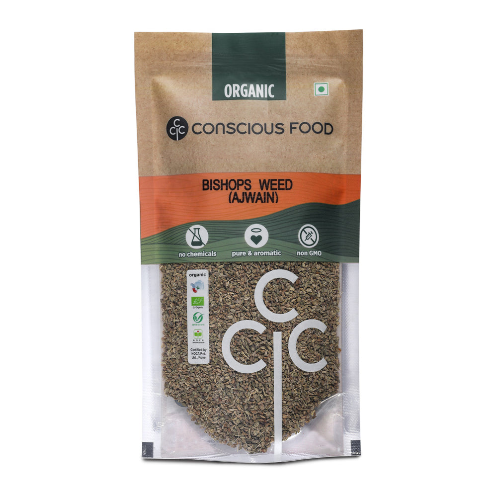 Conscious Food Bishops Weed (Ajwain) 100g