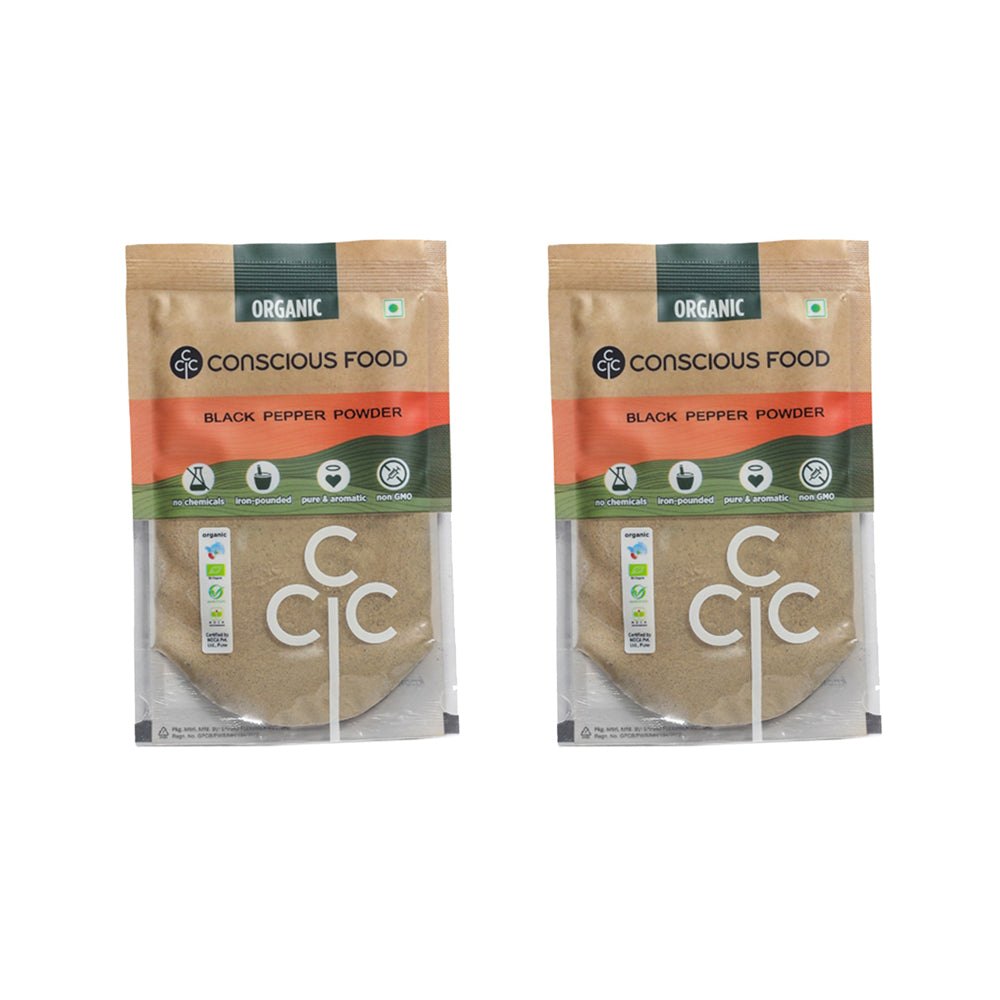 Conscious Food Black Pepper Powder 50g