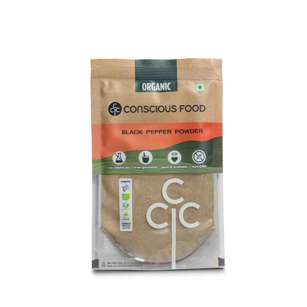 Conscious Food Black Pepper Powder 50g