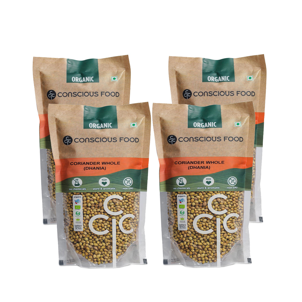 Conscious Food Coriander Whole (Dhania) 100g