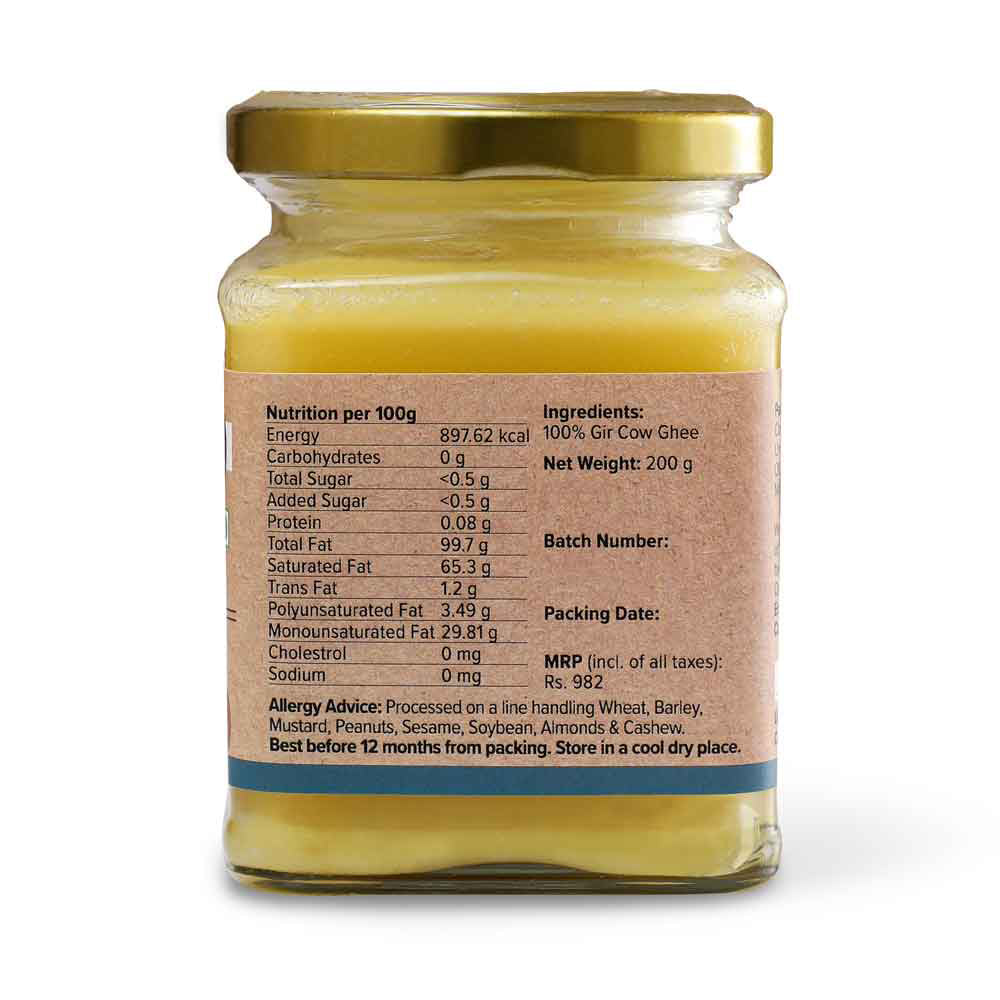 Conscious Food Gir Cow Ghee