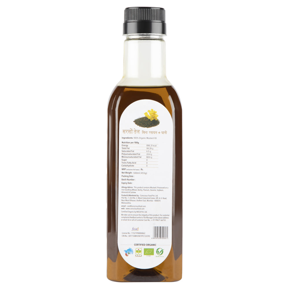 Conscious Food Mustard Oil